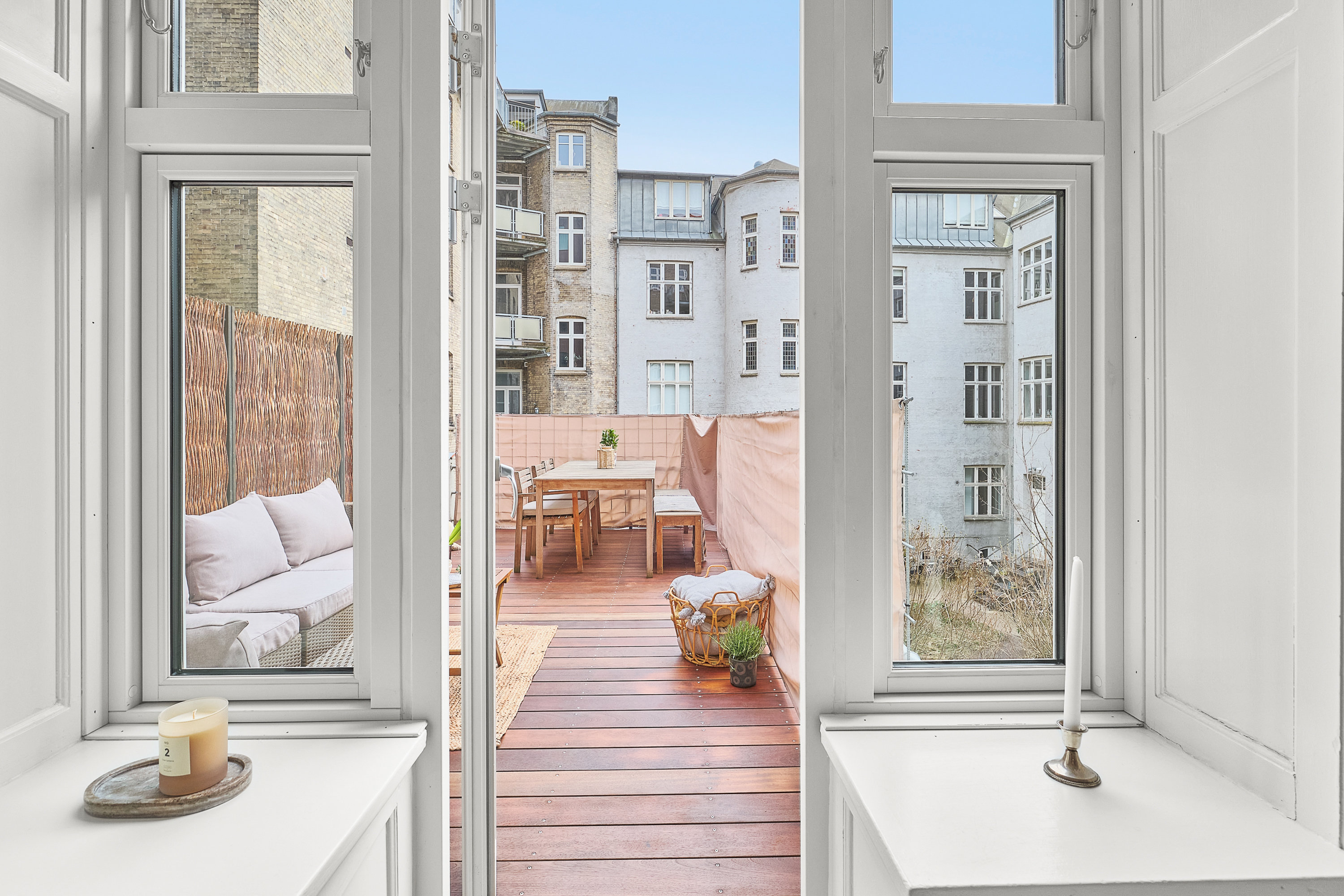 Fremhævet altan billede i fuldskærmstilstand. Billede af Mejlgade 72, 1. tv., 8000 Aarhus C