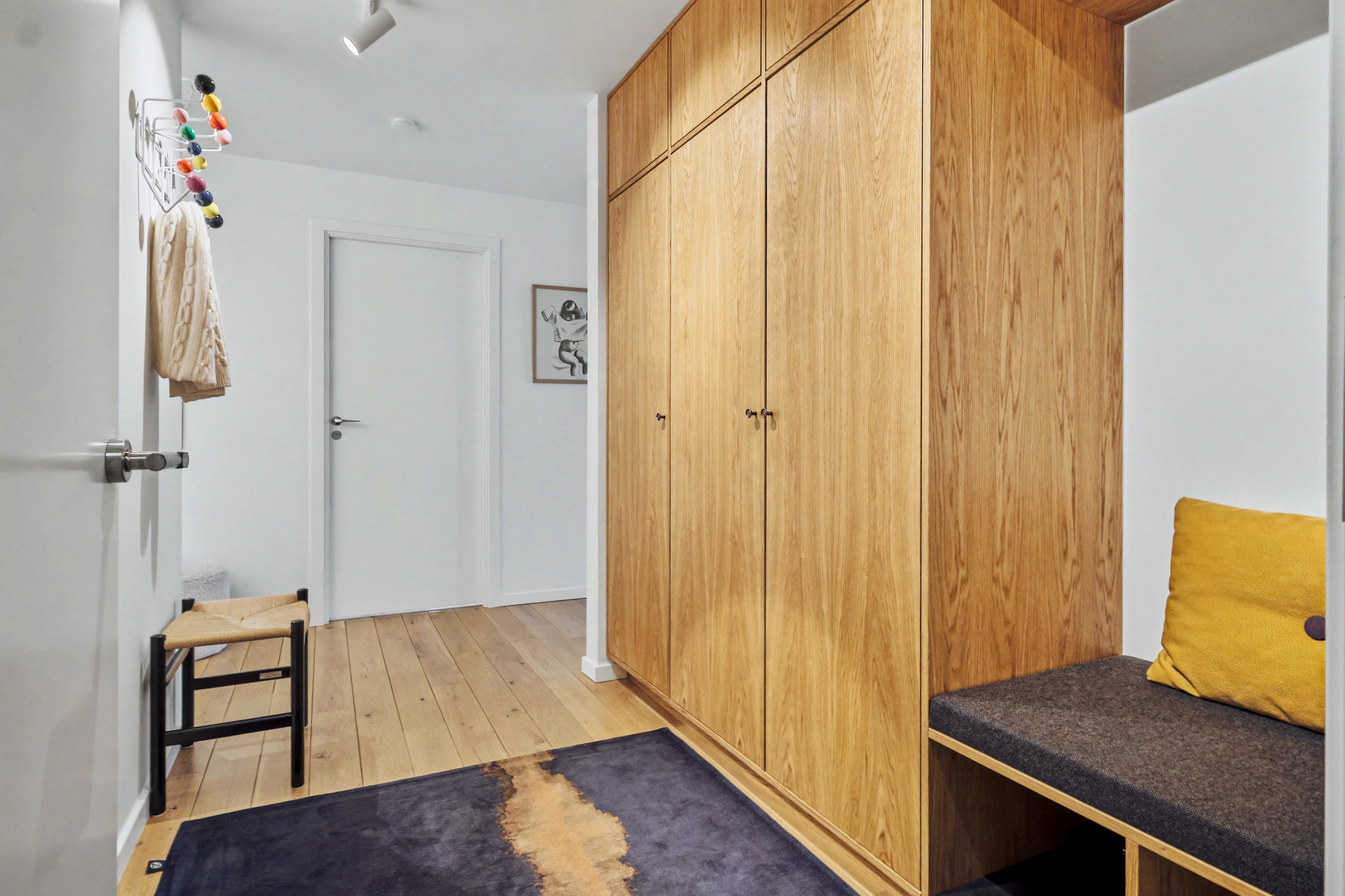 Fremhævet entré billede i fuldskærmstilstand. Billede af Esther Aggebos Gade 34, 1. th., 8000 Aarhus C