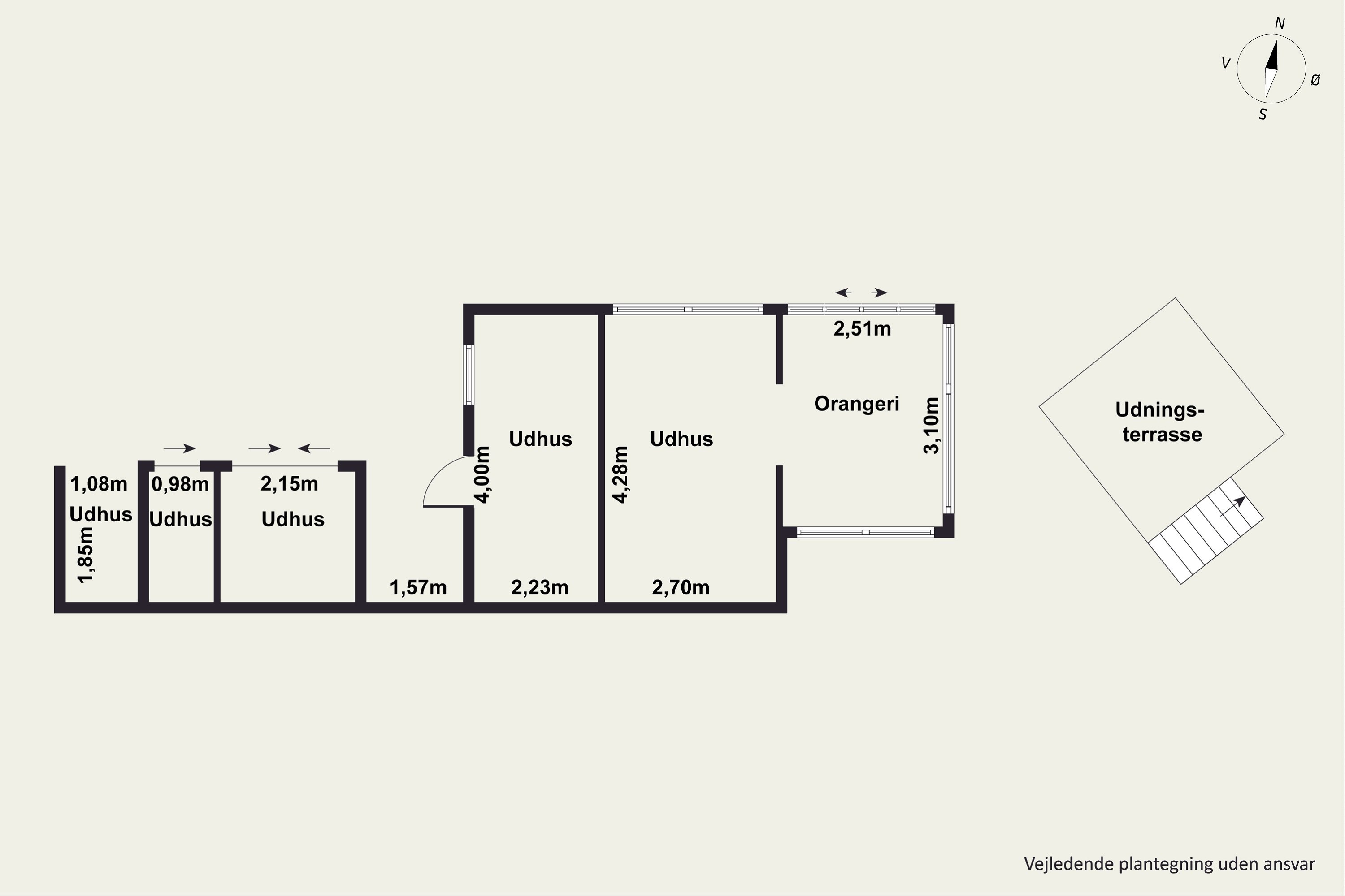 Plantegninger billede af Søndergade 25, 8400 Ebeltoft
