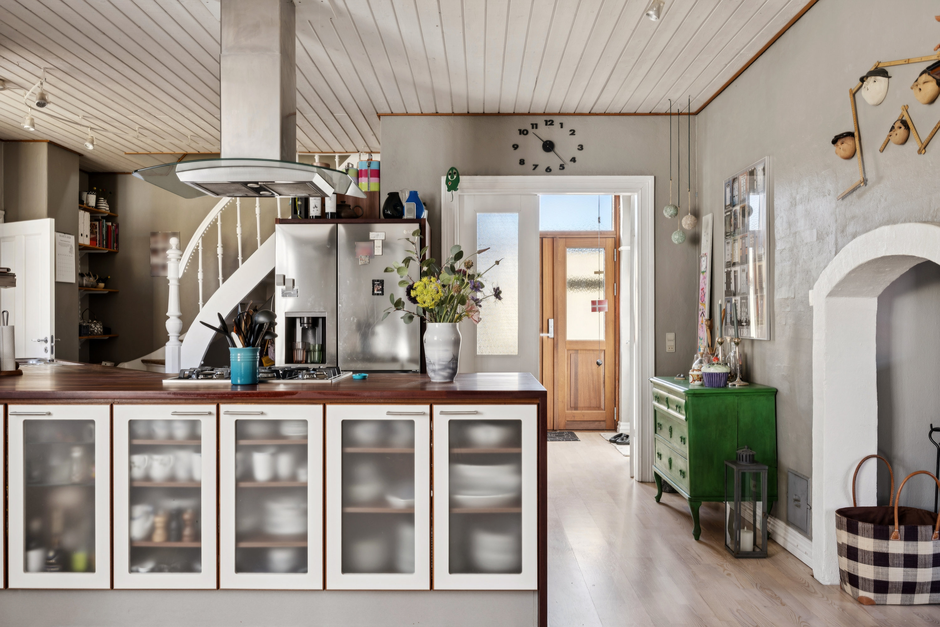 Fremhævet stue billede i fuldskærmstilstand. Billede af Søndergade 25, 8400 Ebeltoft