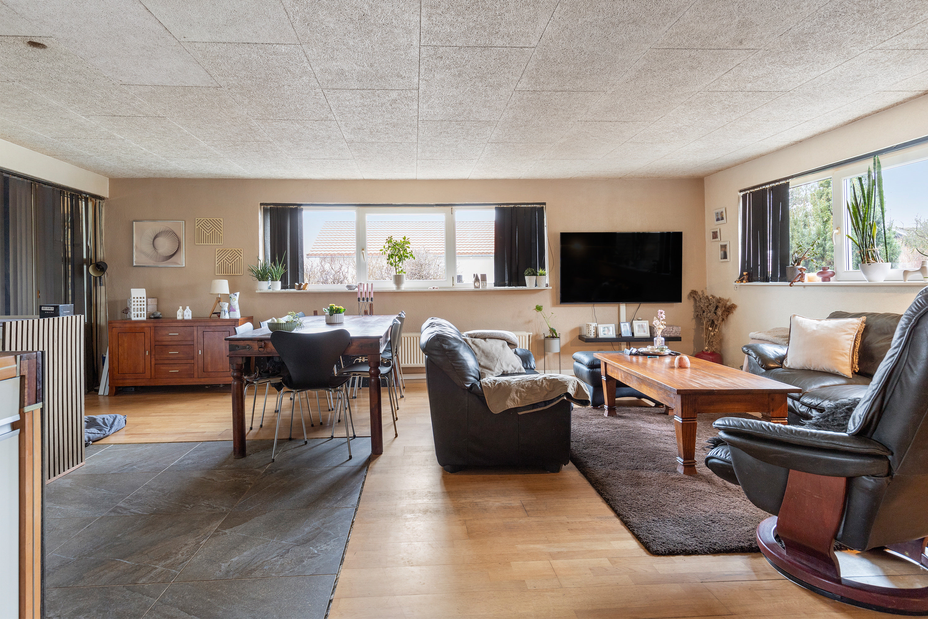 Fremhævet stue billede i fuldskærmstilstand. Billede af Diget 5, 9460 Brovst