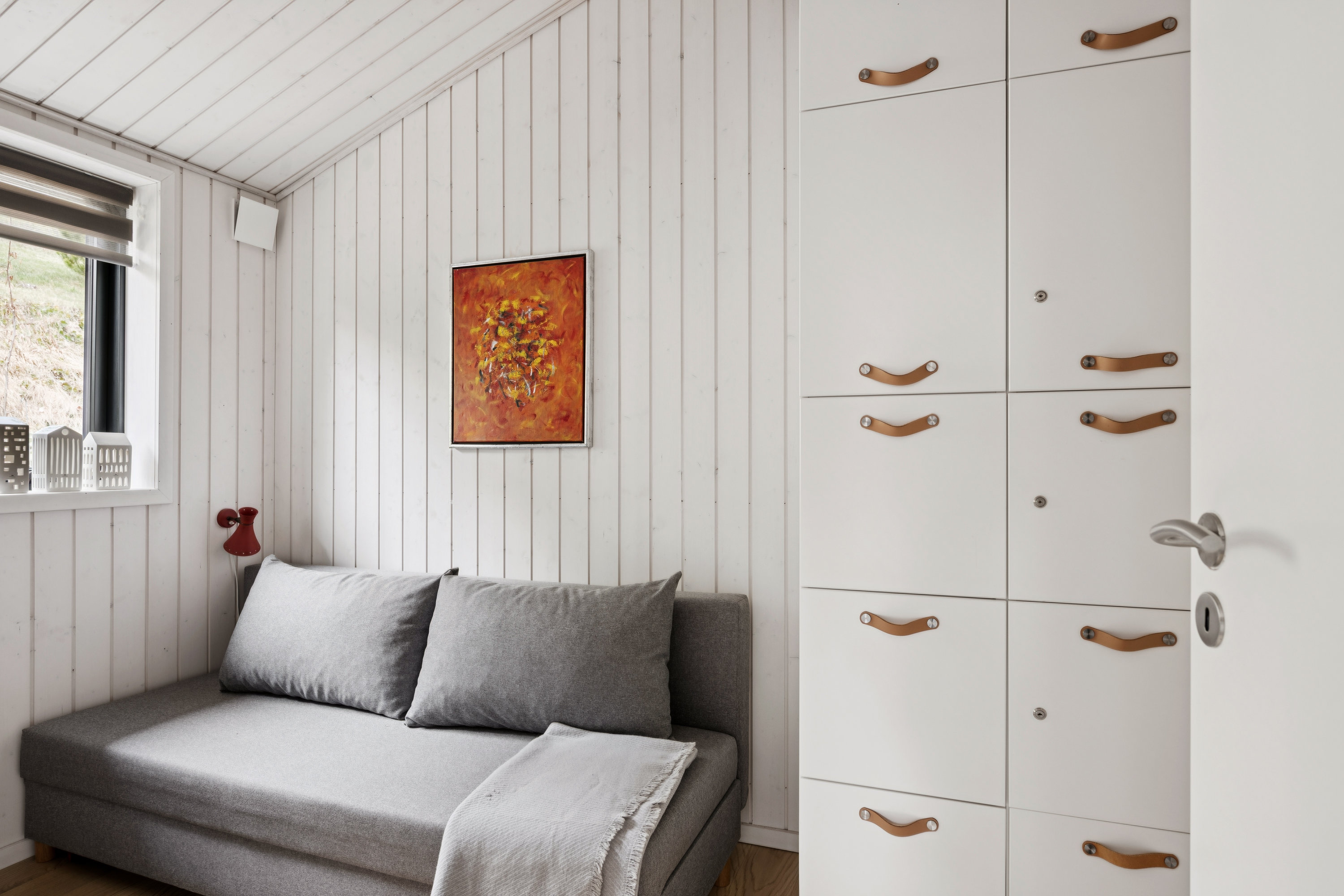 Fremhævet værelse billede i fuldskærmstilstand. Billede af Fyrbakken 13, Femmøller, 8400 Ebeltoft