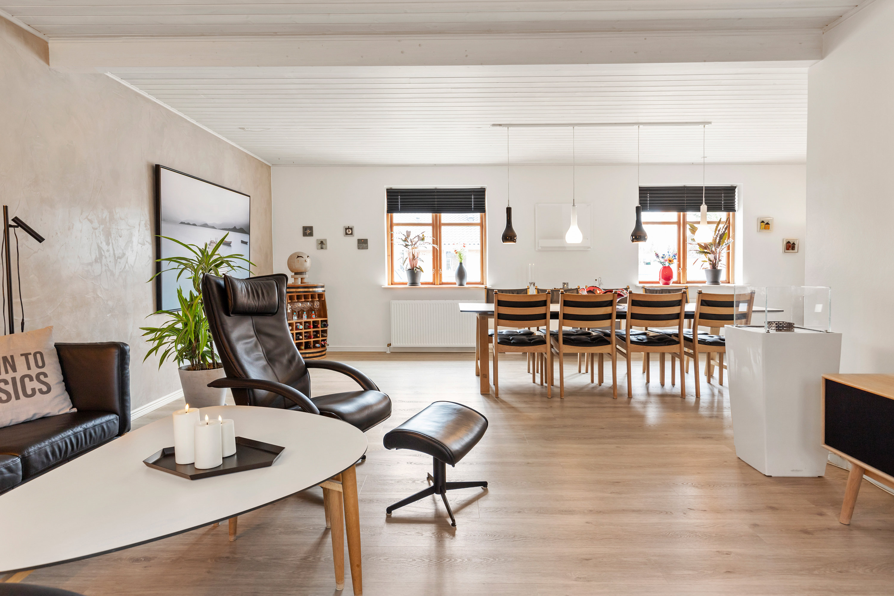 Fremhævet stue billede i fuldskærmstilstand. Billede af Gl. Landevej 47, Birkelse, 9440 Aabybro