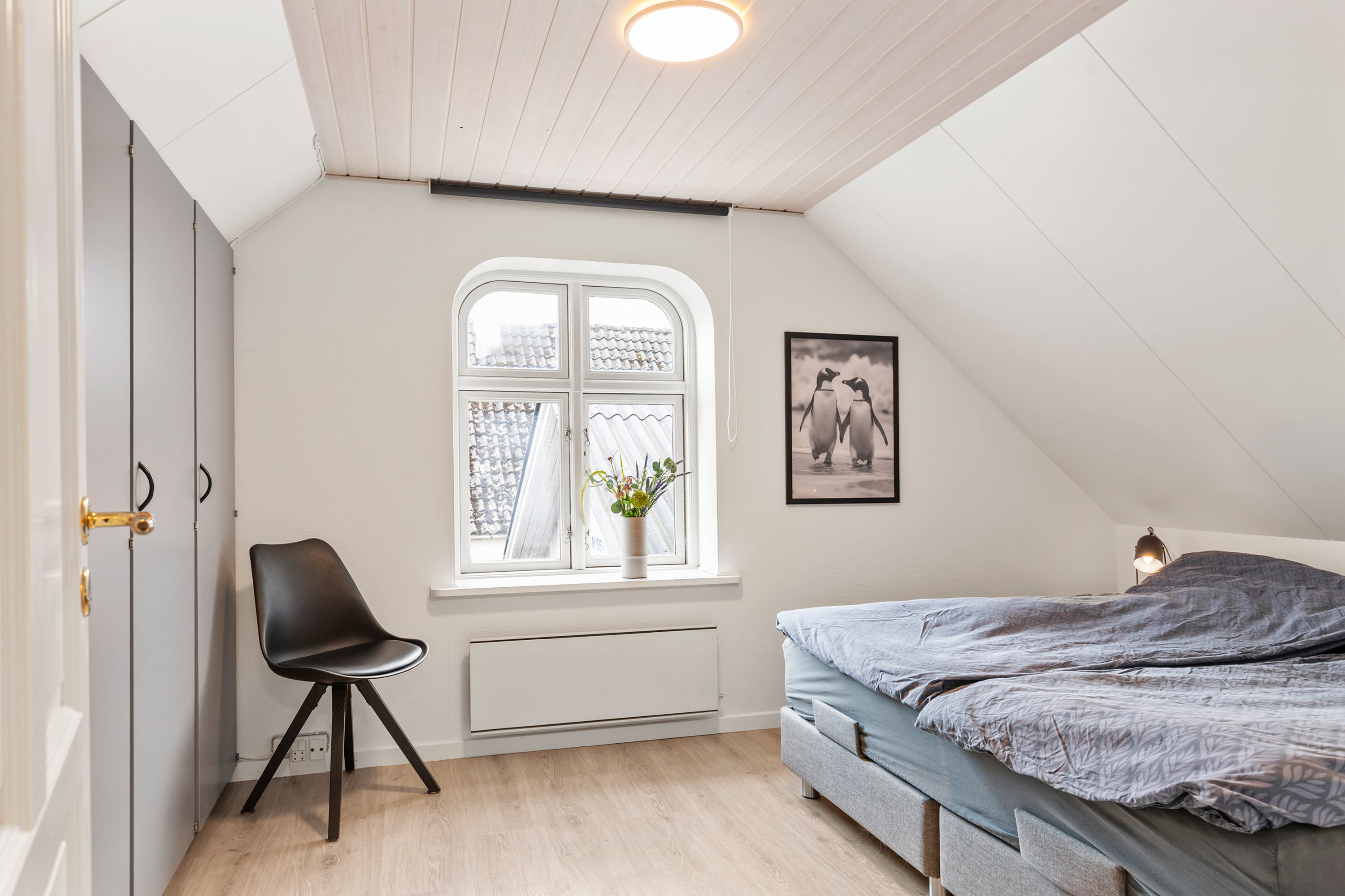 Fremhævet soveværelse billede i fuldskærmstilstand. Billede af Gl. Landevej 47, Birkelse, 9440 Aabybro