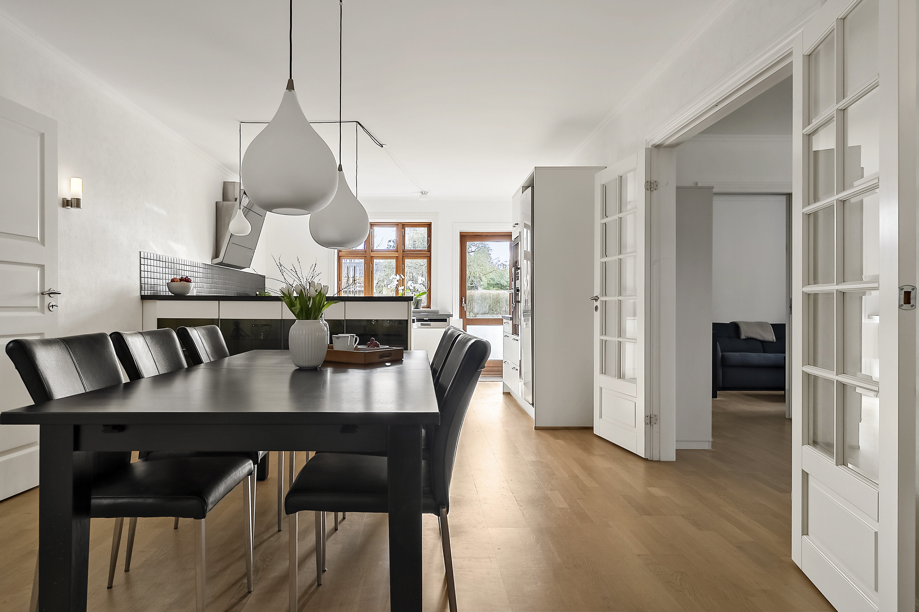 Fremhævet spisestue billede i fuldskærmstilstand. Billede af Bojsensvej 1, 8751 Gedved