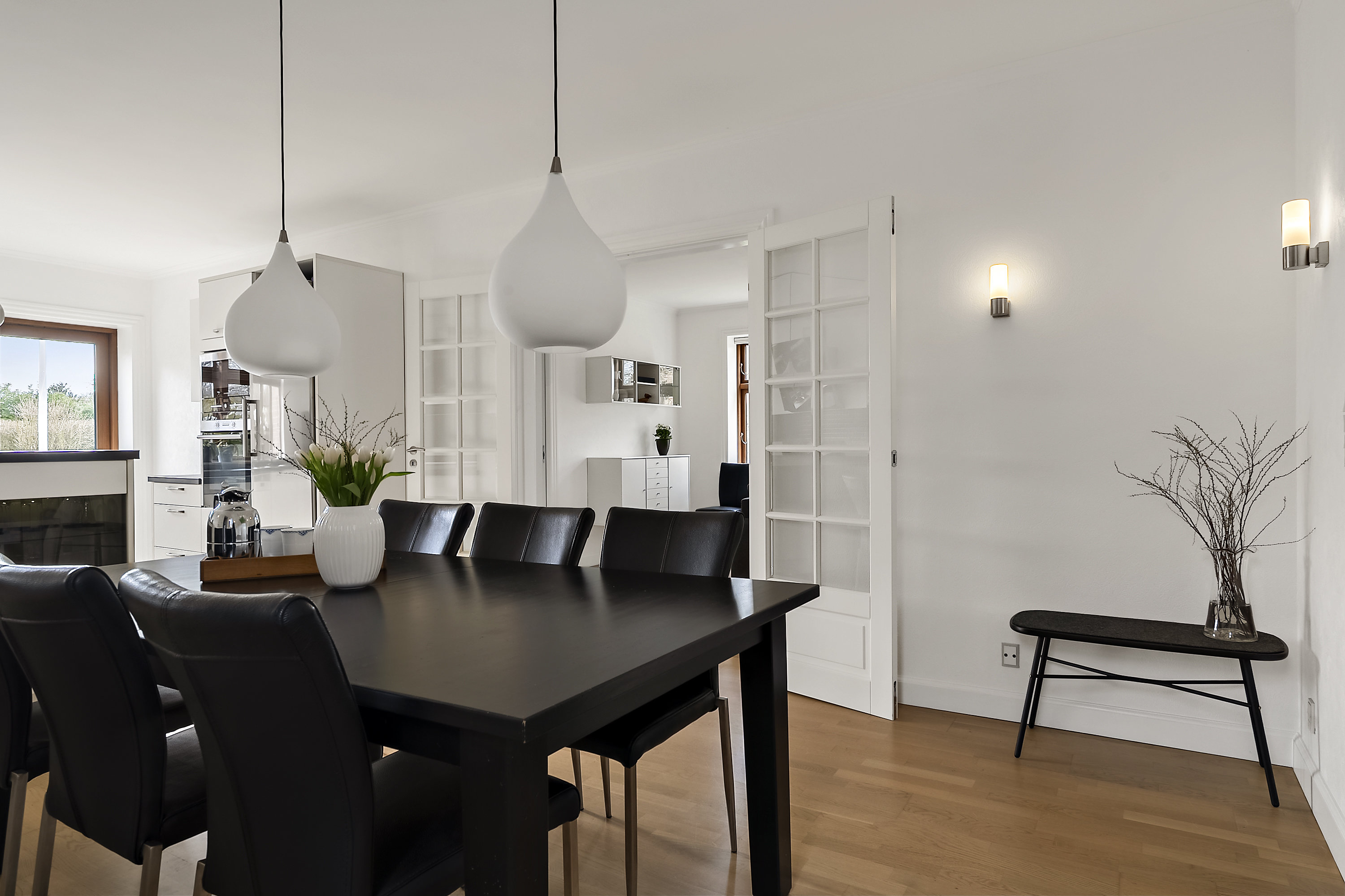 Fremhævet spisestue billede i fuldskærmstilstand. Billede af Bojsensvej 1, 8751 Gedved