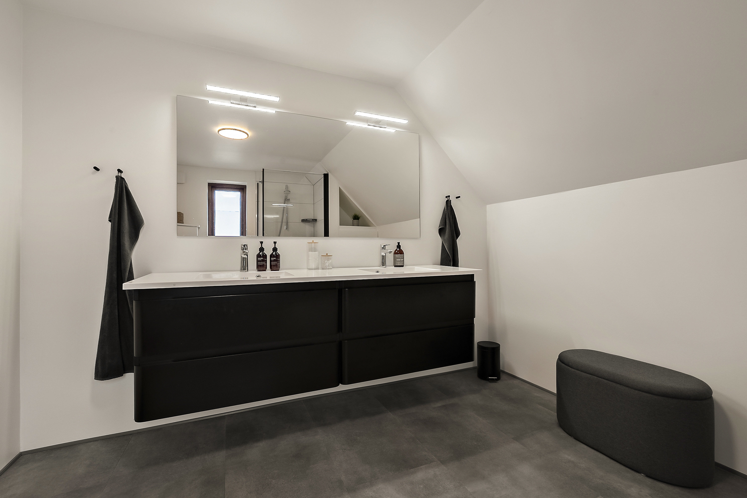 Fremhævet badeværelse billede i fuldskærmstilstand. Billede af Bojsensvej 1, 8751 Gedved