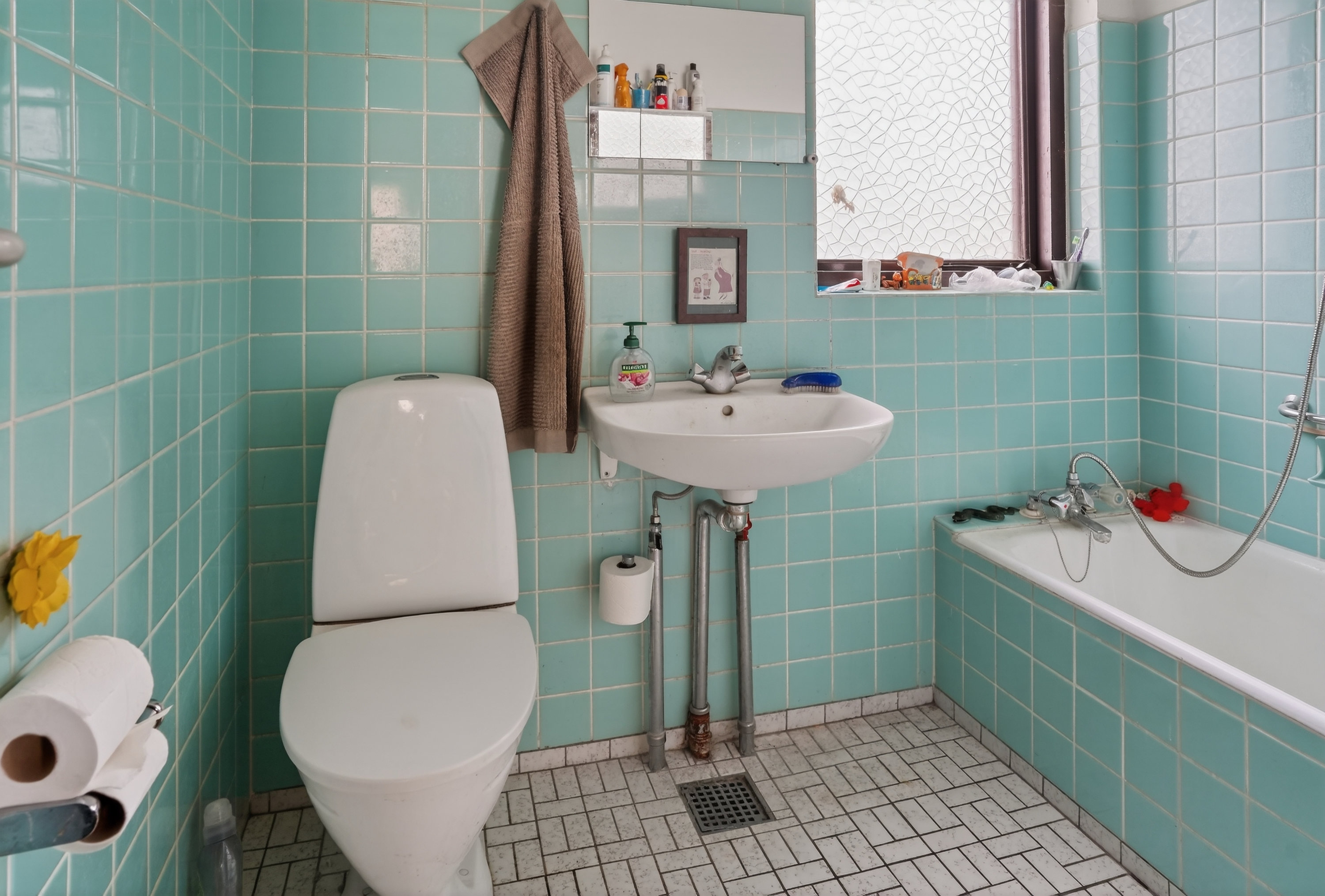 Fremhævet badeværelse billede i fuldskærmstilstand. Billede af Læssøesvej 30, 3000 Helsingør