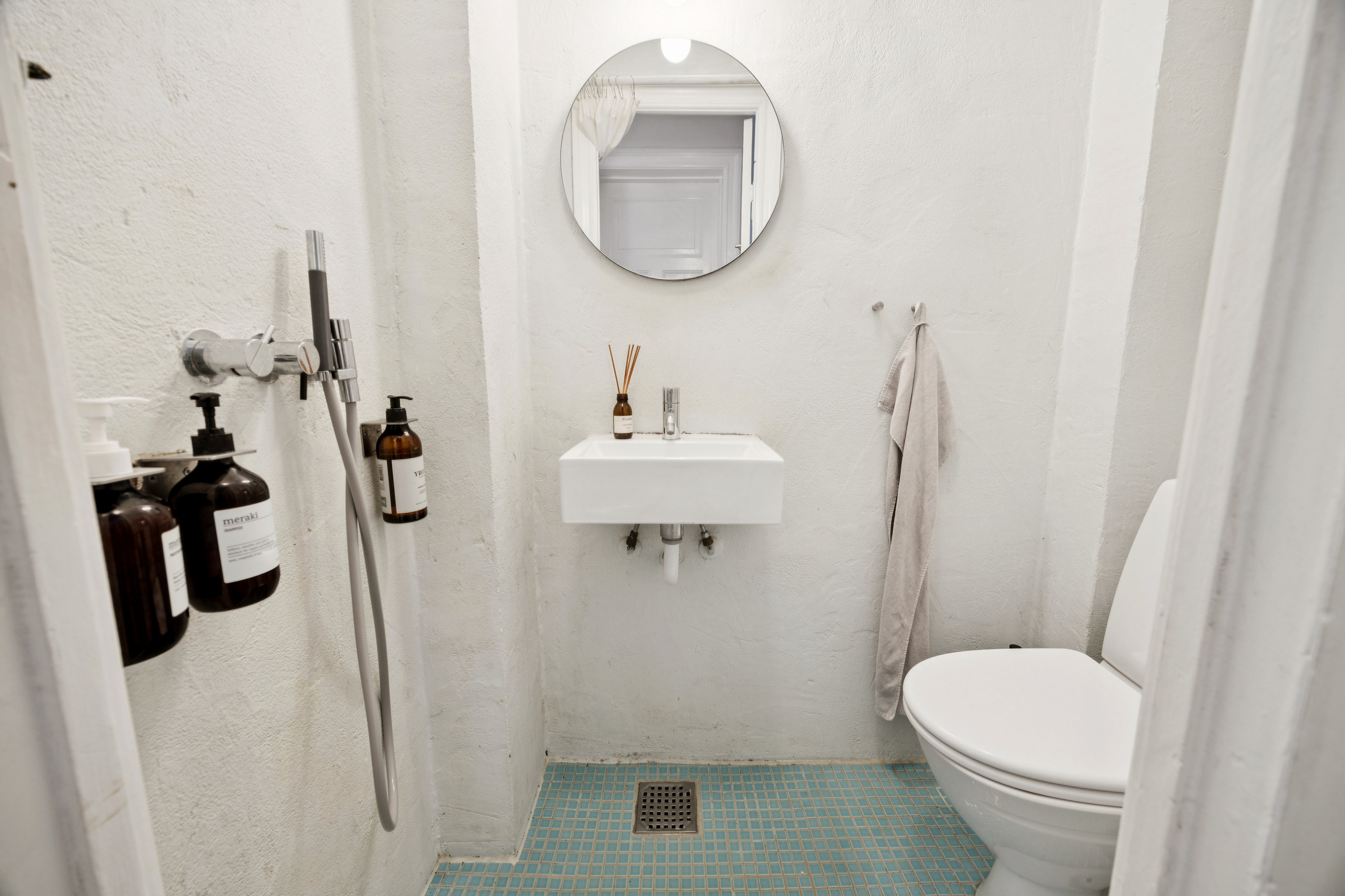 Fremhævet badeværelse billede i fuldskærmstilstand. Billede af Langelandsvej 20A, 1., 2000 Frederiksberg