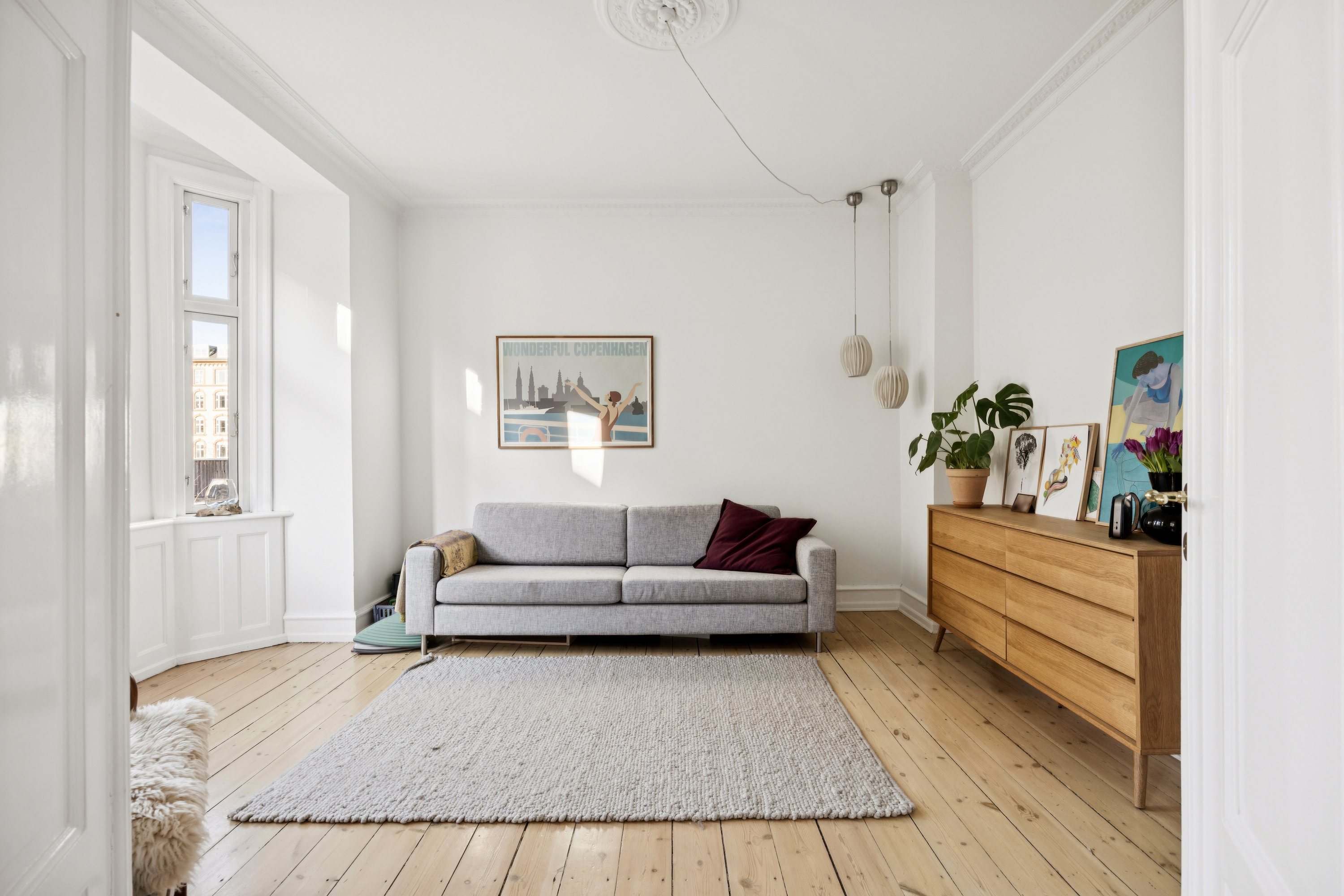 Fremhævet værelse billede i fuldskærmstilstand. Billede af Langelandsvej 20A, 1., 2000 Frederiksberg