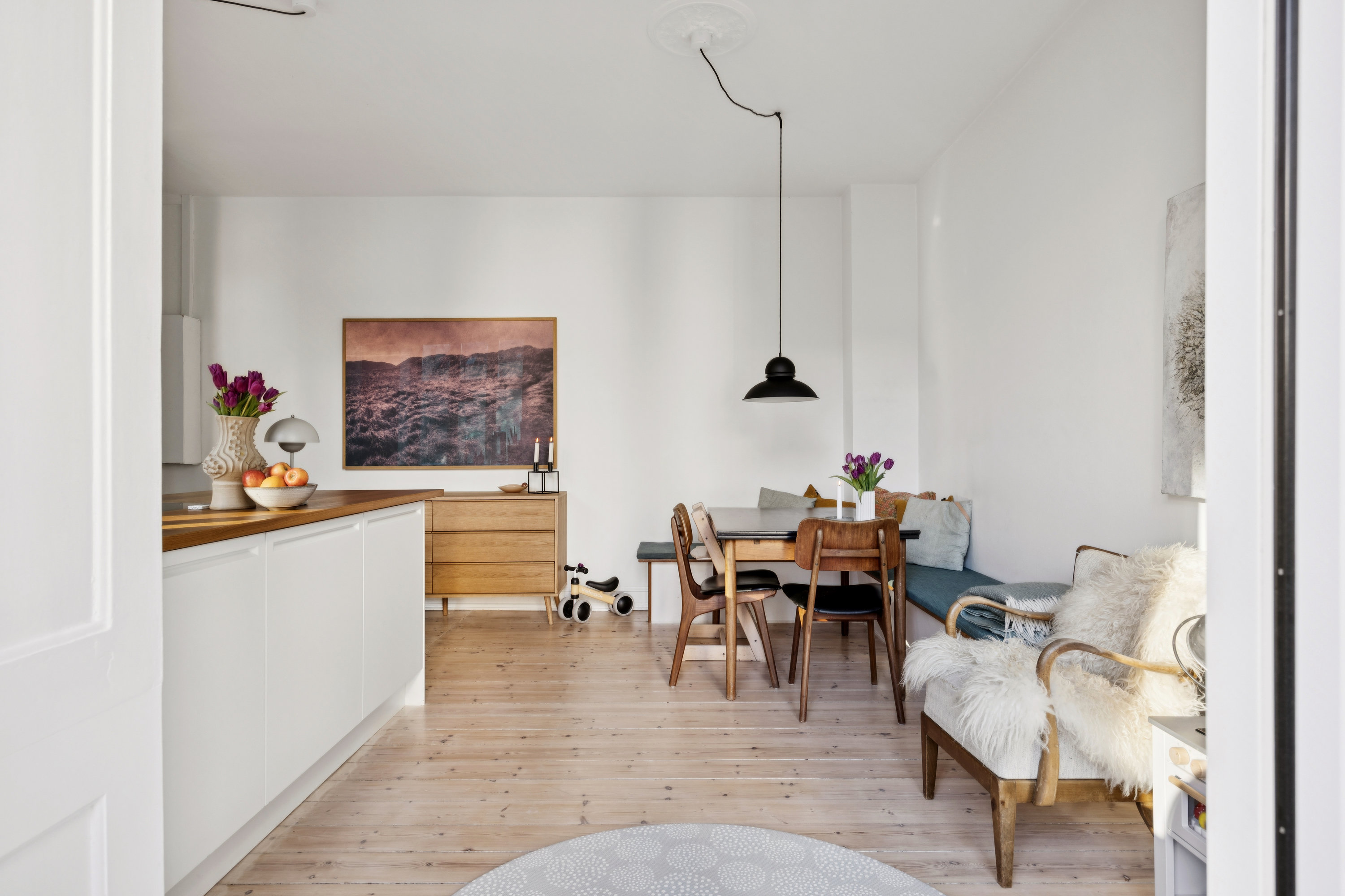 Fremhævet værelse billede i fuldskærmstilstand. Billede af Langelandsvej 20A, 1., 2000 Frederiksberg