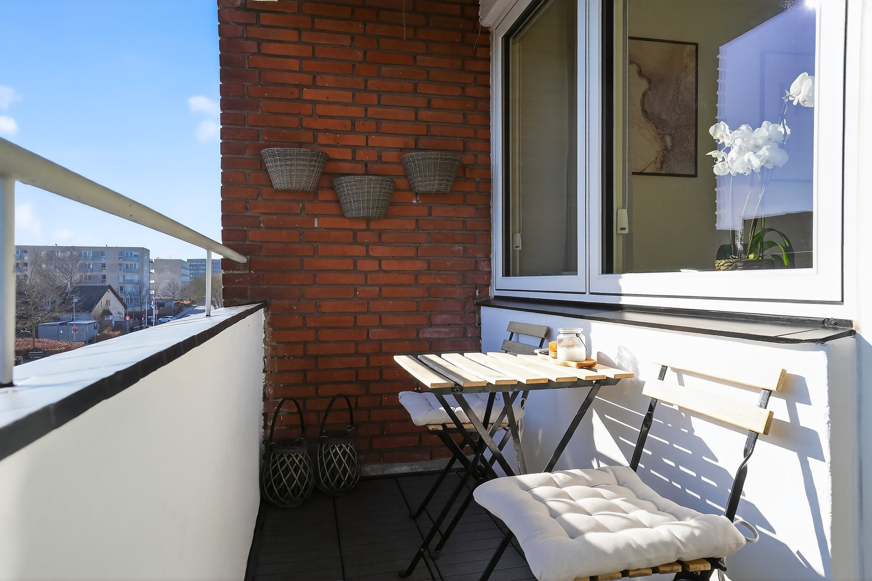 Fremhævet altan billede i fuldskærmstilstand. Billede af Tinghøjvej 38, 2. th., 2860 Søborg