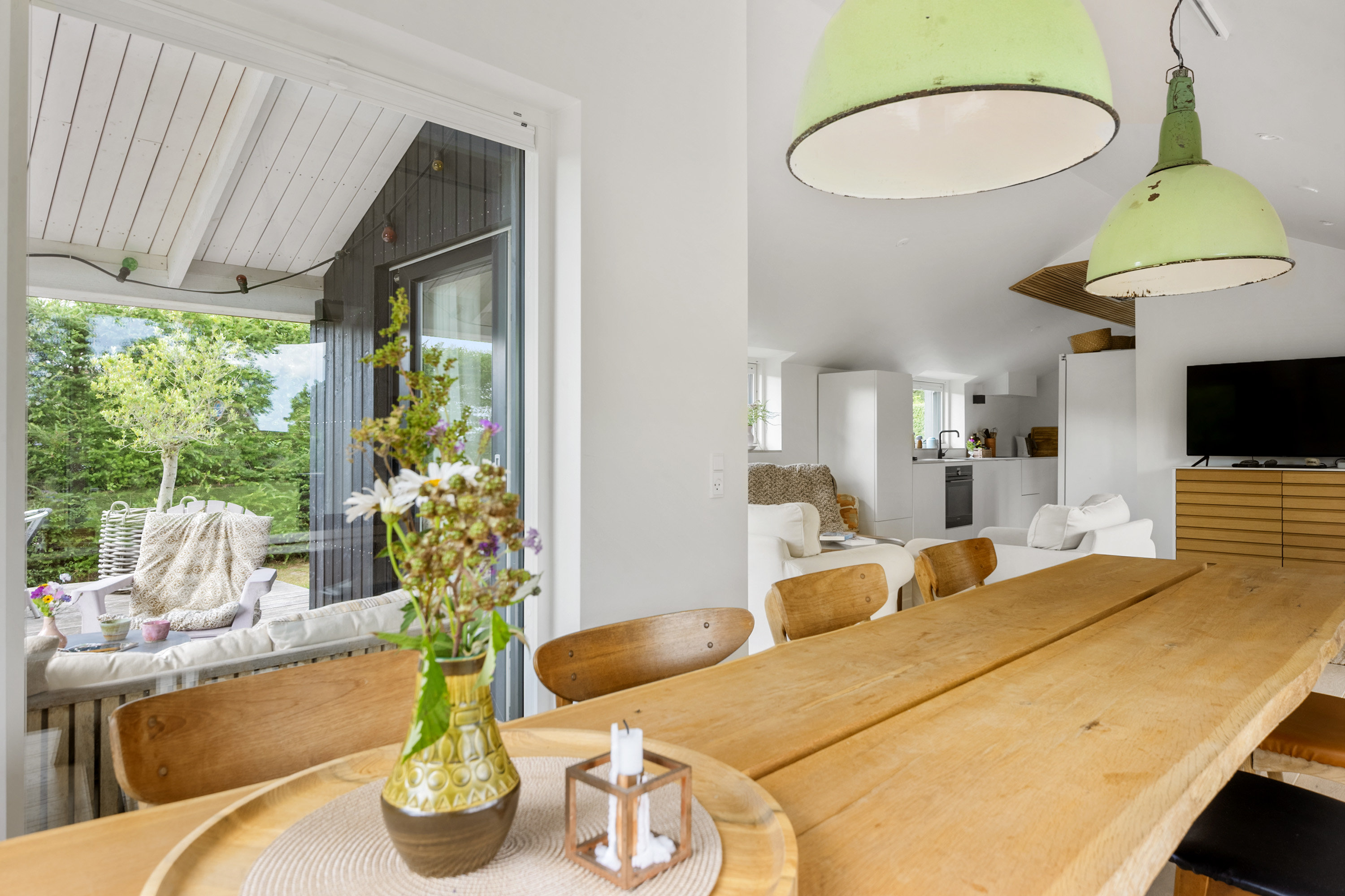 Fremhævet spisestue billede i fuldskærmstilstand. Billede af Vorbækvej 27, Saksild Str, 8300 Odder