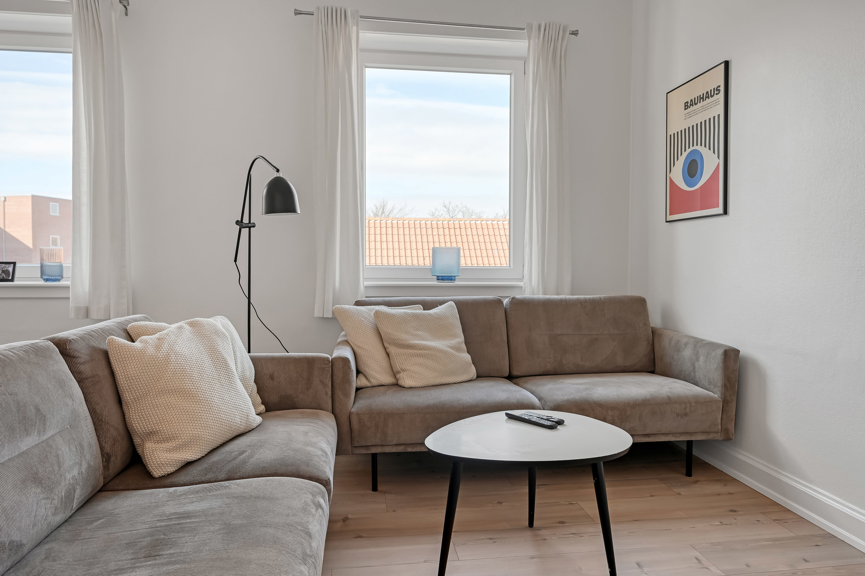 Fremhævet stue billede i fuldskærmstilstand. Billede af Peder Skrams Gade 5, 2. tv., 6700 Esbjerg