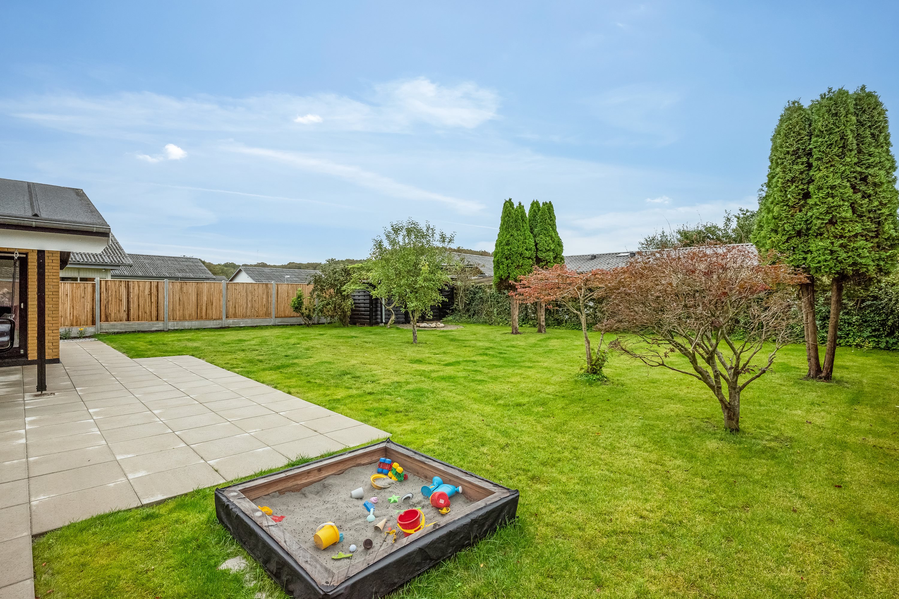 Fremhævet have billede i fuldskærmstilstand. Billede af Klitrosevej 31, 7500 Holstebro