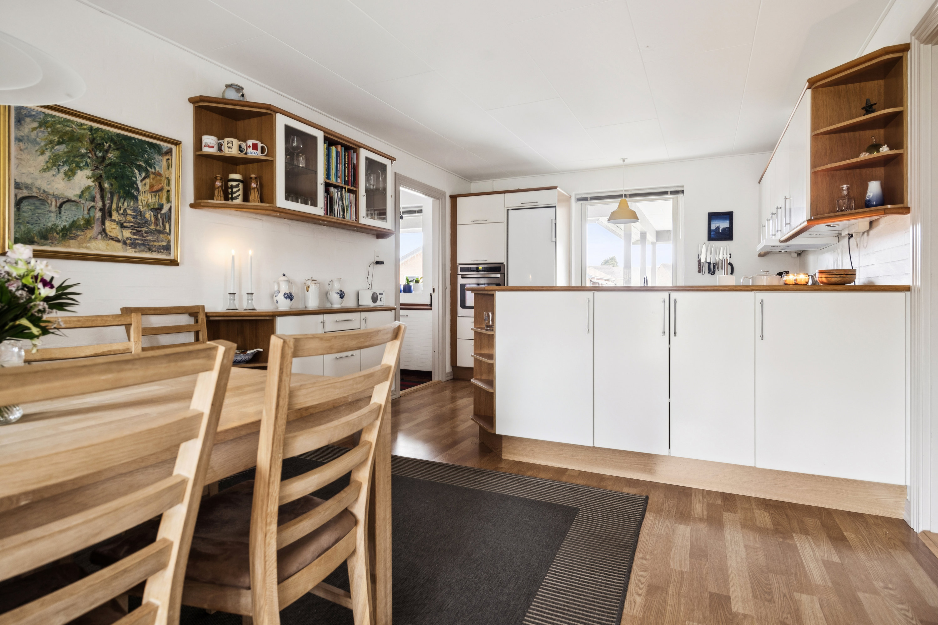 Fremhævet køkken billede i fuldskærmstilstand. Billede af Lævej 11, 9881 Bindslev