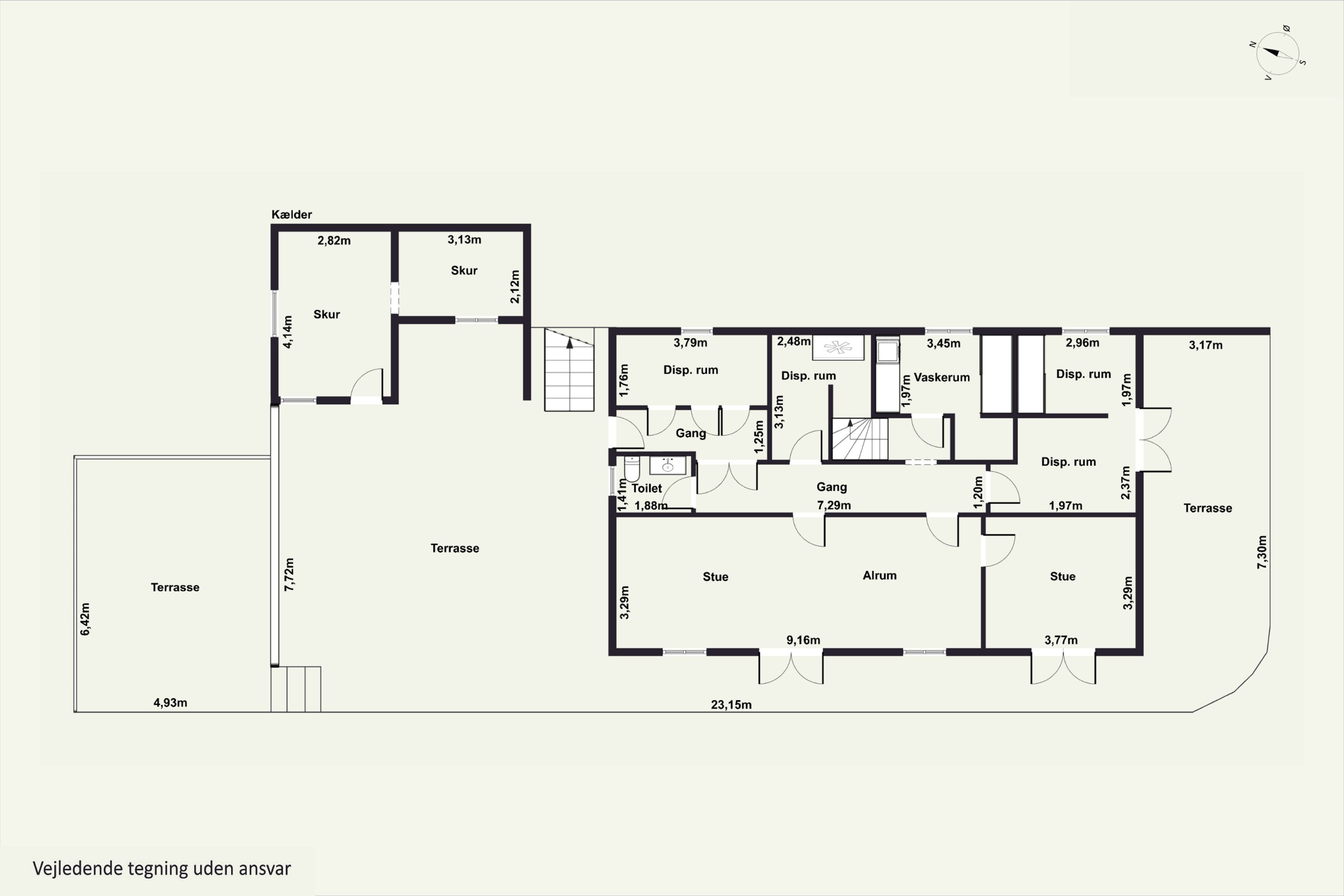Plantegninger billede af Elmevej 2C, 9800 Hjørring