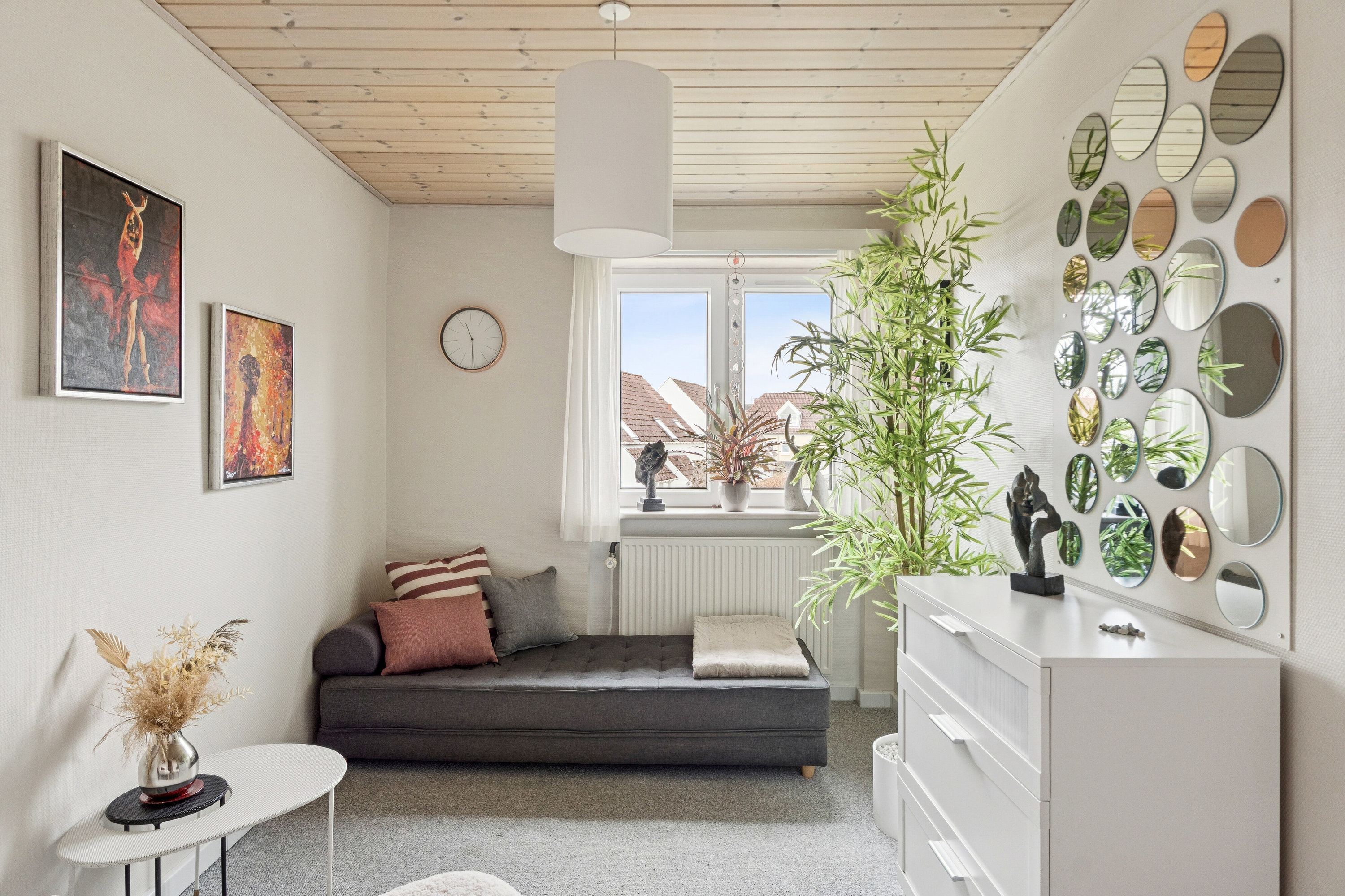 Fremhævet stue billede i fuldskærmstilstand. Billede af Elmevej 2C, 9800 Hjørring