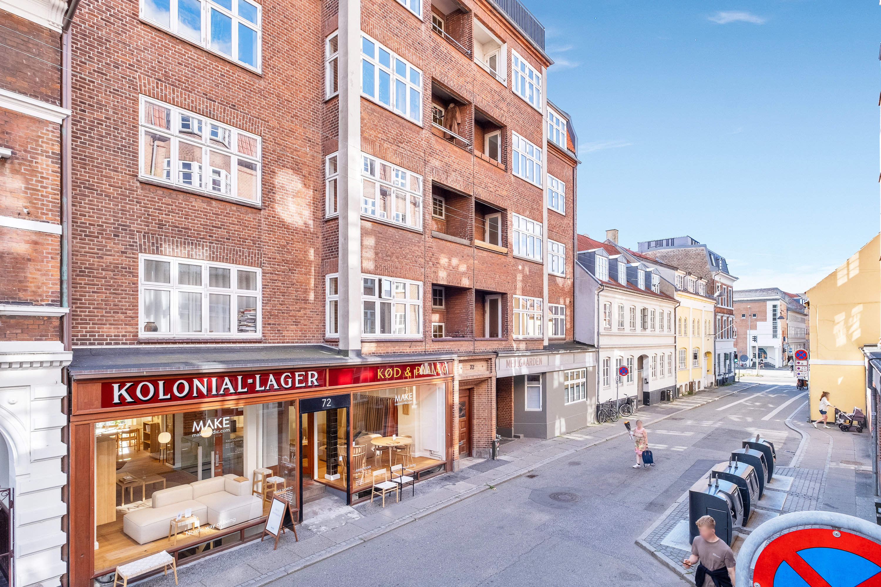 Fremhævet  billede i fuldskærmstilstand. Billede af Mejlgade 72, 1. tv., 8000 Aarhus C