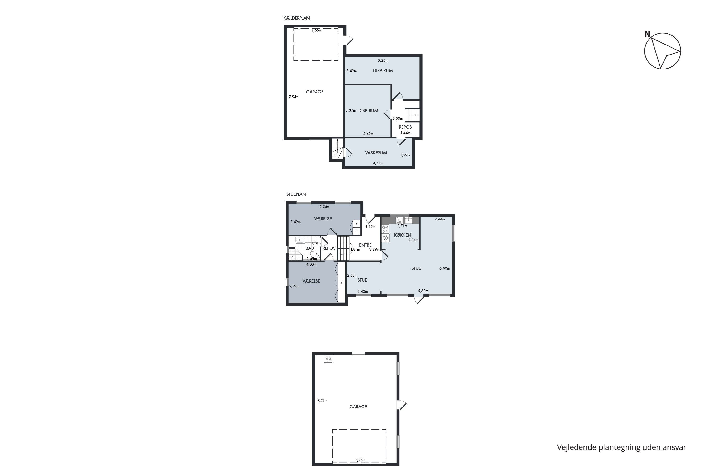 Plantegninger billede af Gjerrild Bygade 44, Gjerrild, 8500 Grenaa