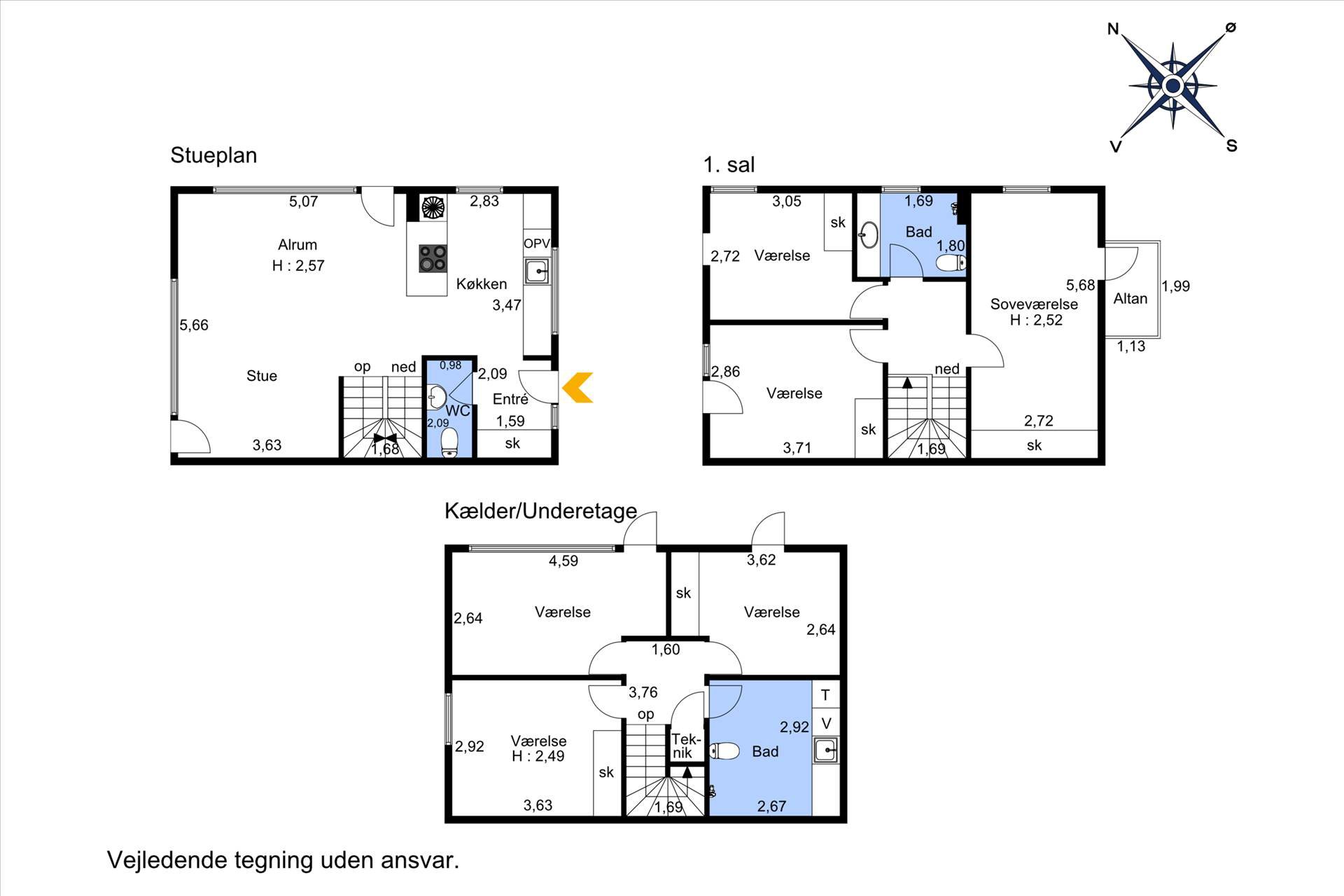 Plantegninger billede af Kongefolden 87, Skanderborg Bakker, 8660 Skanderborg