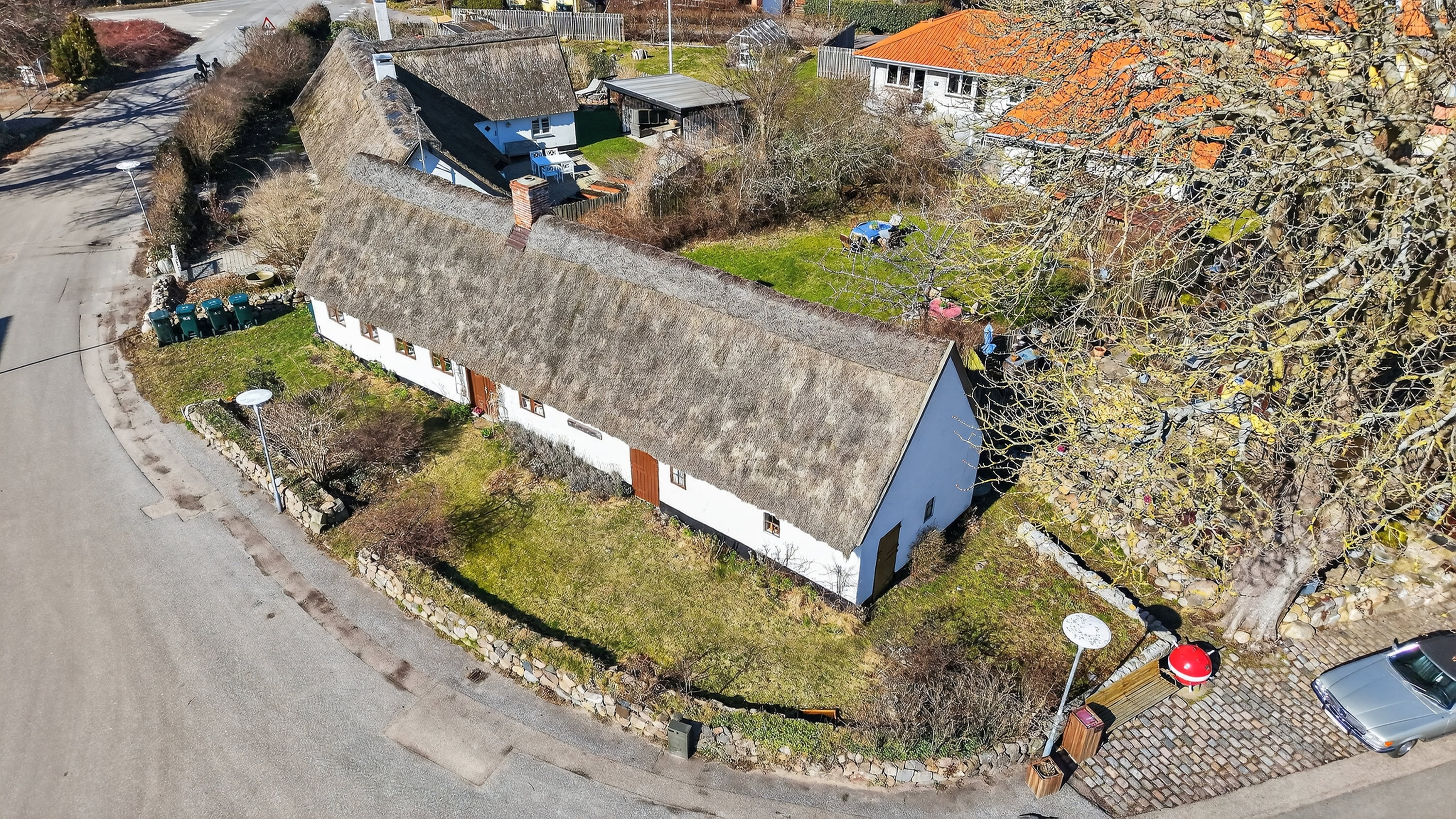 Fremhævet luftfoto billede i fuldskærmstilstand. Billede af Smedestræde 8, 4581 Rørvig