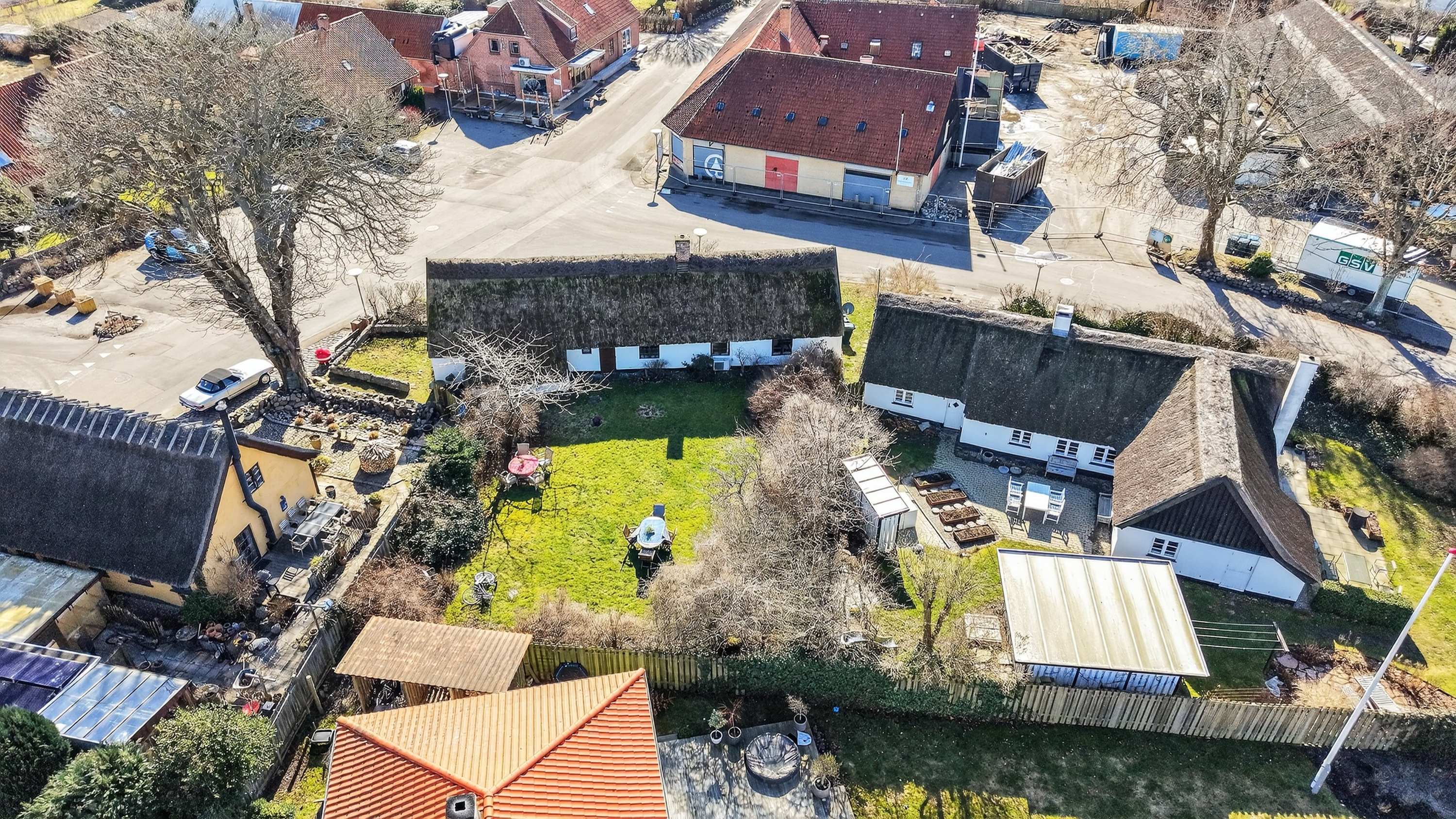 Fremhævet luftfoto billede i fuldskærmstilstand. Billede af Smedestræde 8, 4581 Rørvig