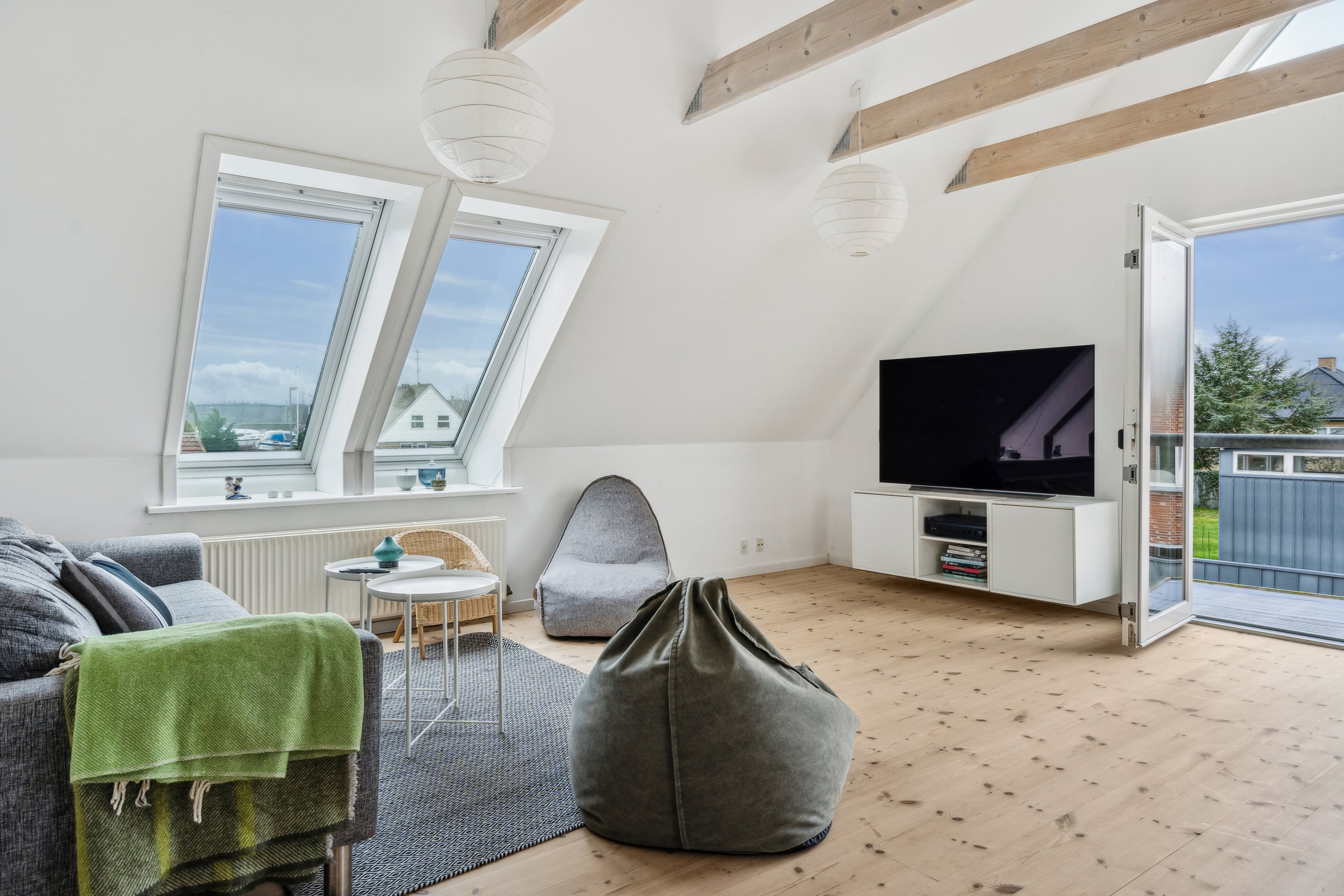 Fremhævet stue billede i fuldskærmstilstand. Billede af Bådsstræde 3, 9560 Hadsund