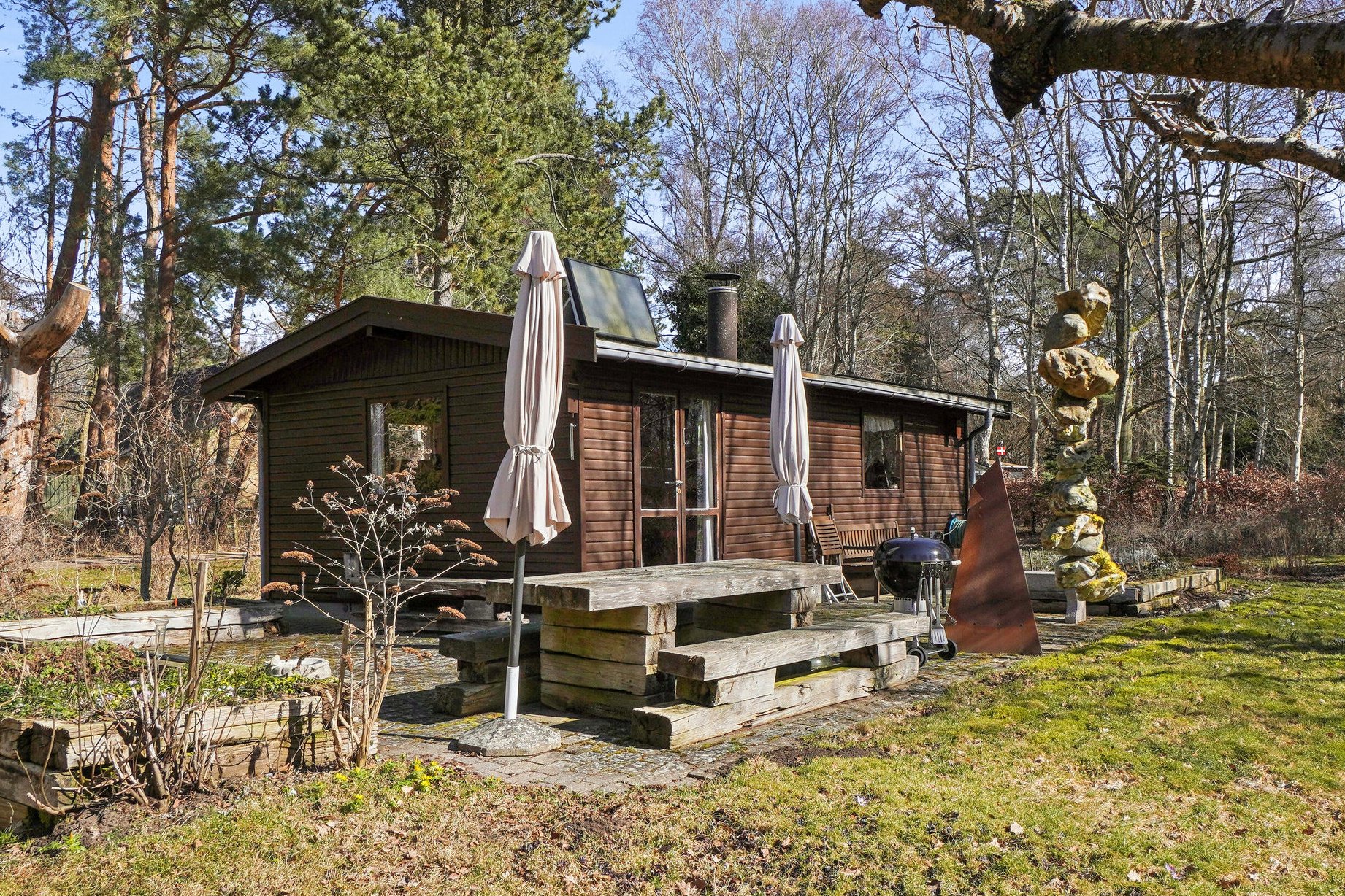 Fremhævet udendørs billede i fuldskærmstilstand. Billede af Ryagervej 41, Sandet, 3300 Frederiksværk