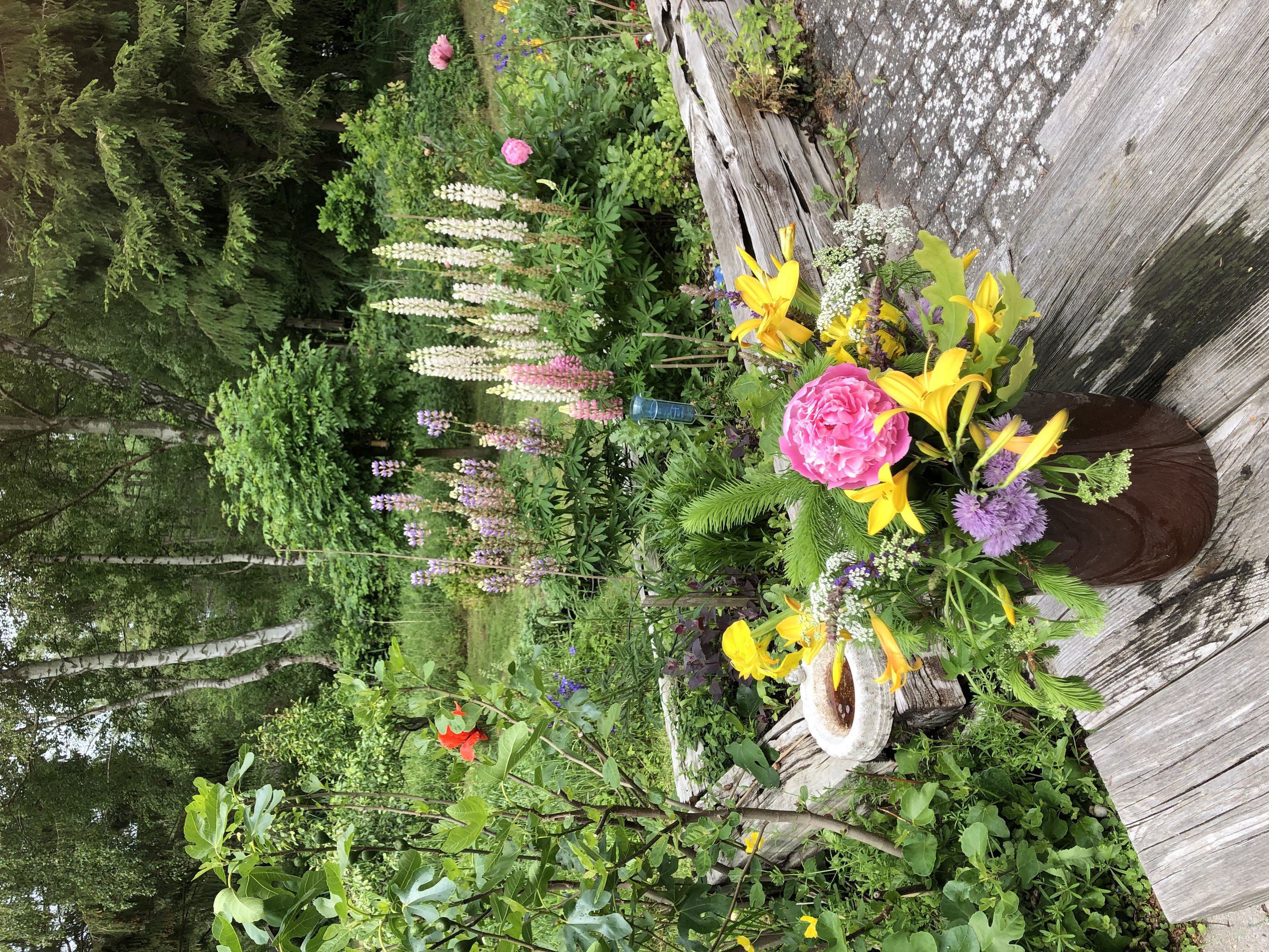 Fremhævet havebuketter billede i fuldskærmstilstand. Billede af Ryagervej 41, Sandet, 3300 Frederiksværk