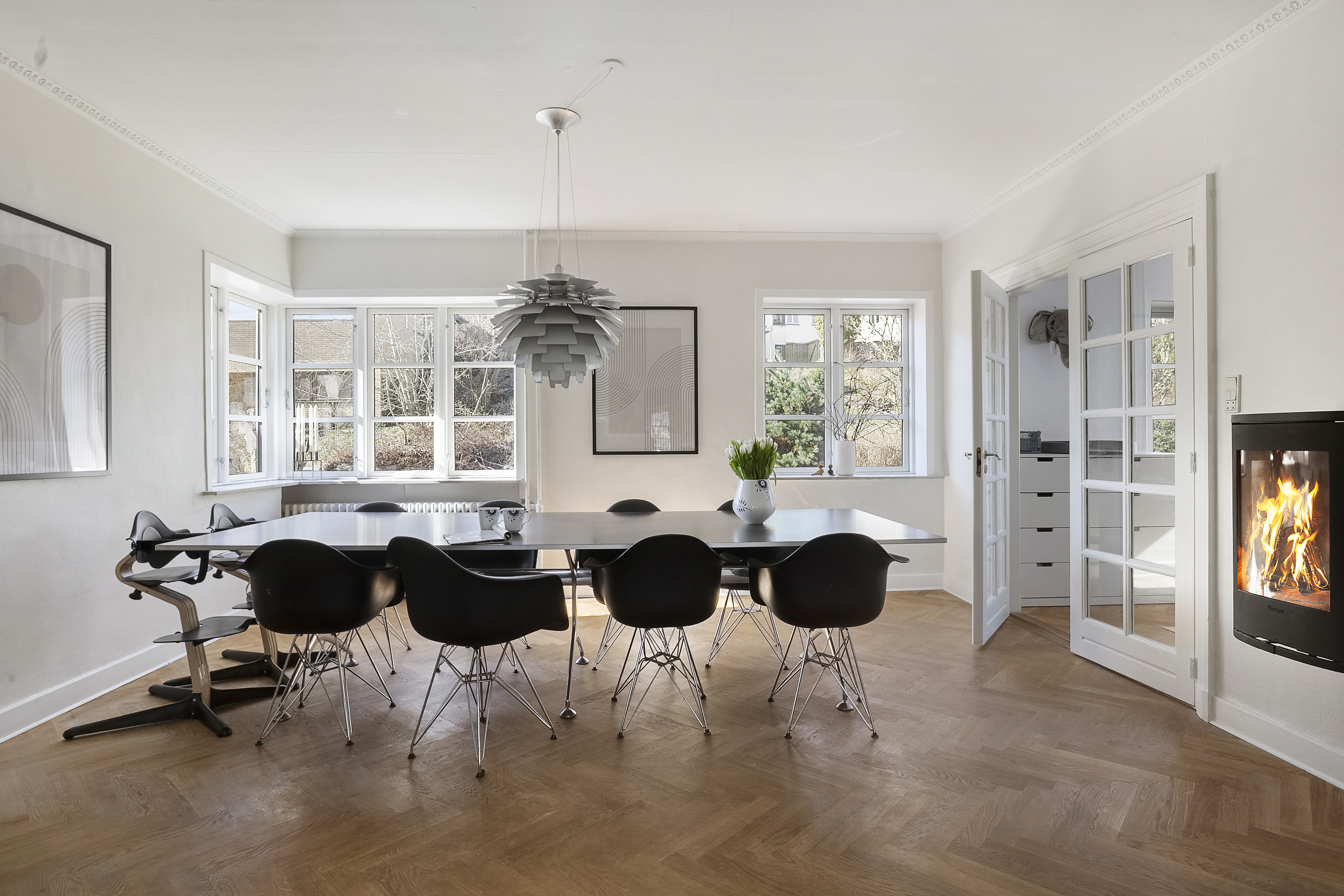 Fremhævet spisestue billede i fuldskærmstilstand. Billede af Dreyersvej 29, 6000 Kolding