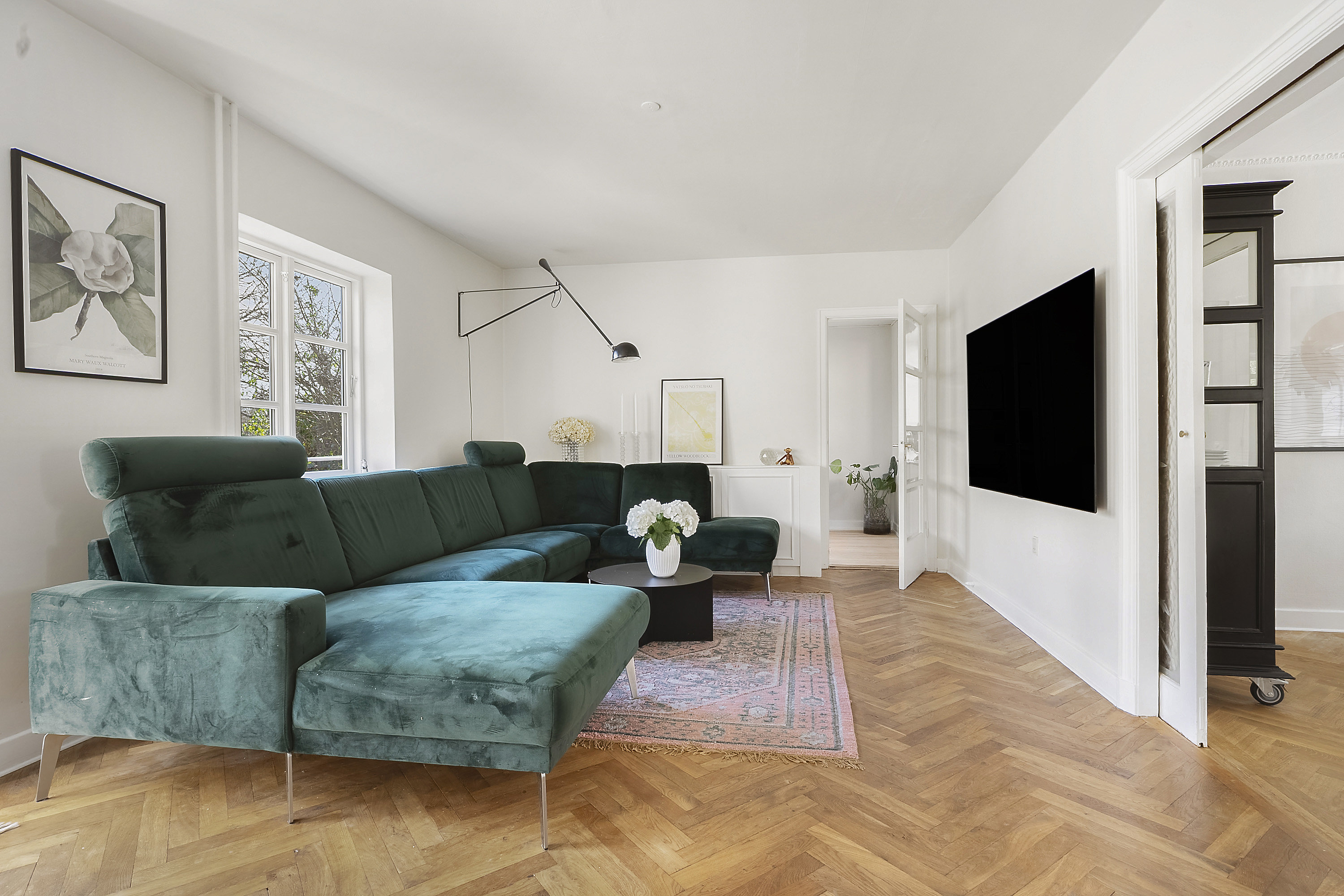 Fremhævet stue billede i fuldskærmstilstand. Billede af Dreyersvej 29, 6000 Kolding