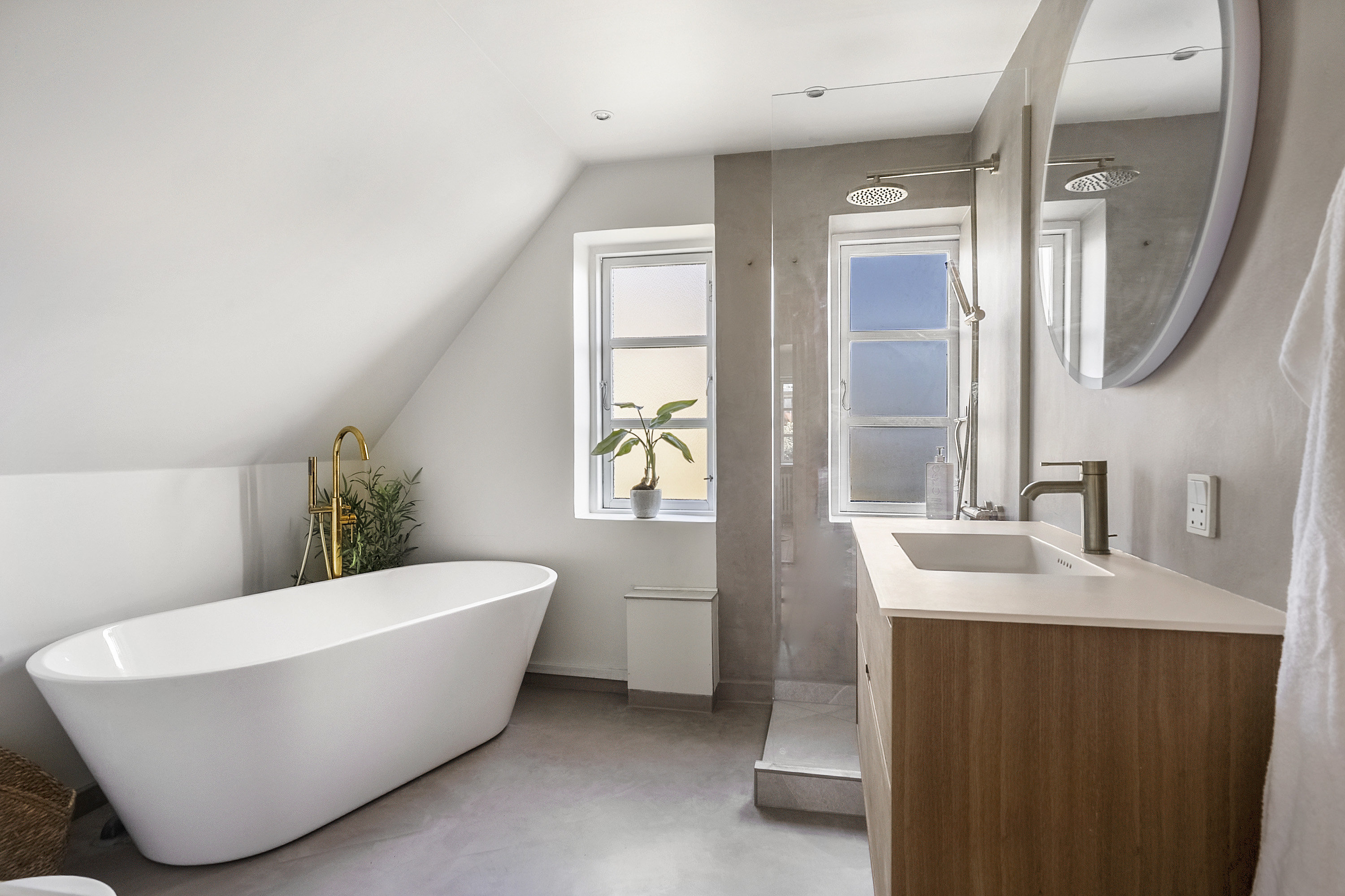 Fremhævet badeværelse billede i fuldskærmstilstand. Billede af Dreyersvej 29, 6000 Kolding