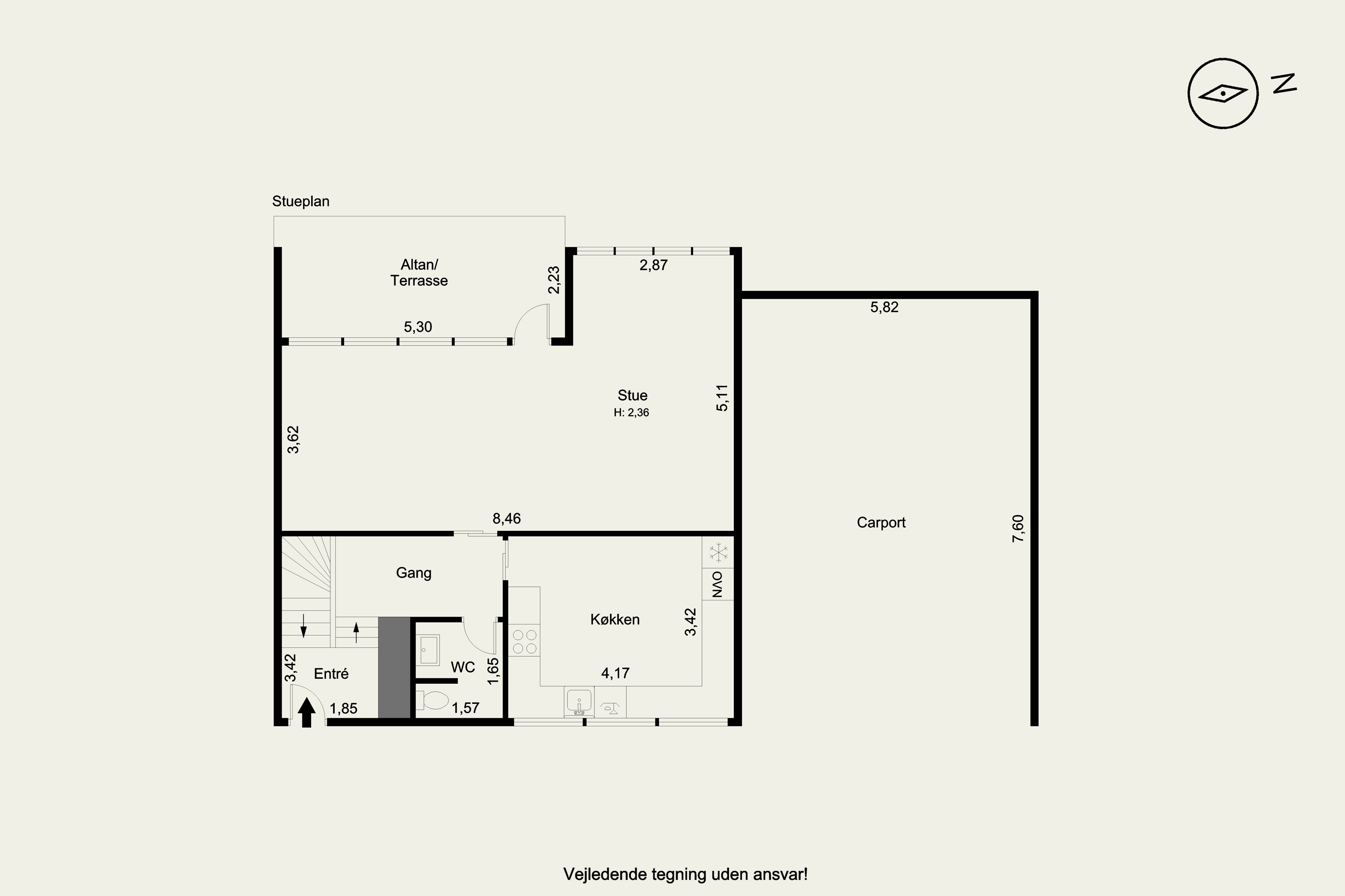 Plantegninger billede af Ternevej 70, Snestrup, 5210 Odense NV