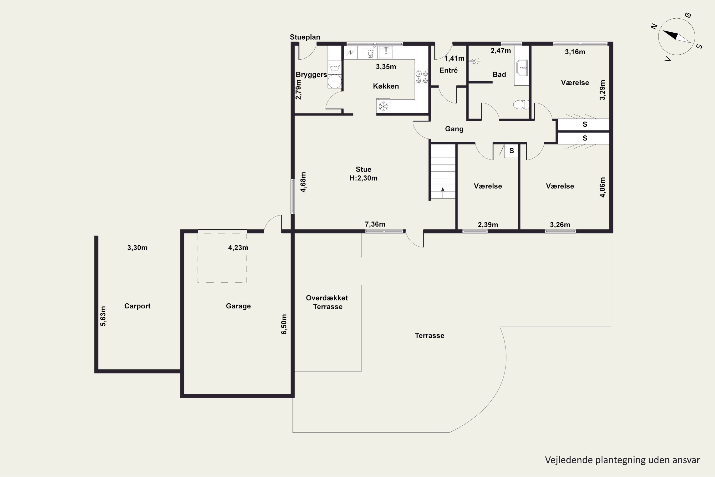 Plantegninger billede af Egevænget 21, 7850 Stoholm Jyll