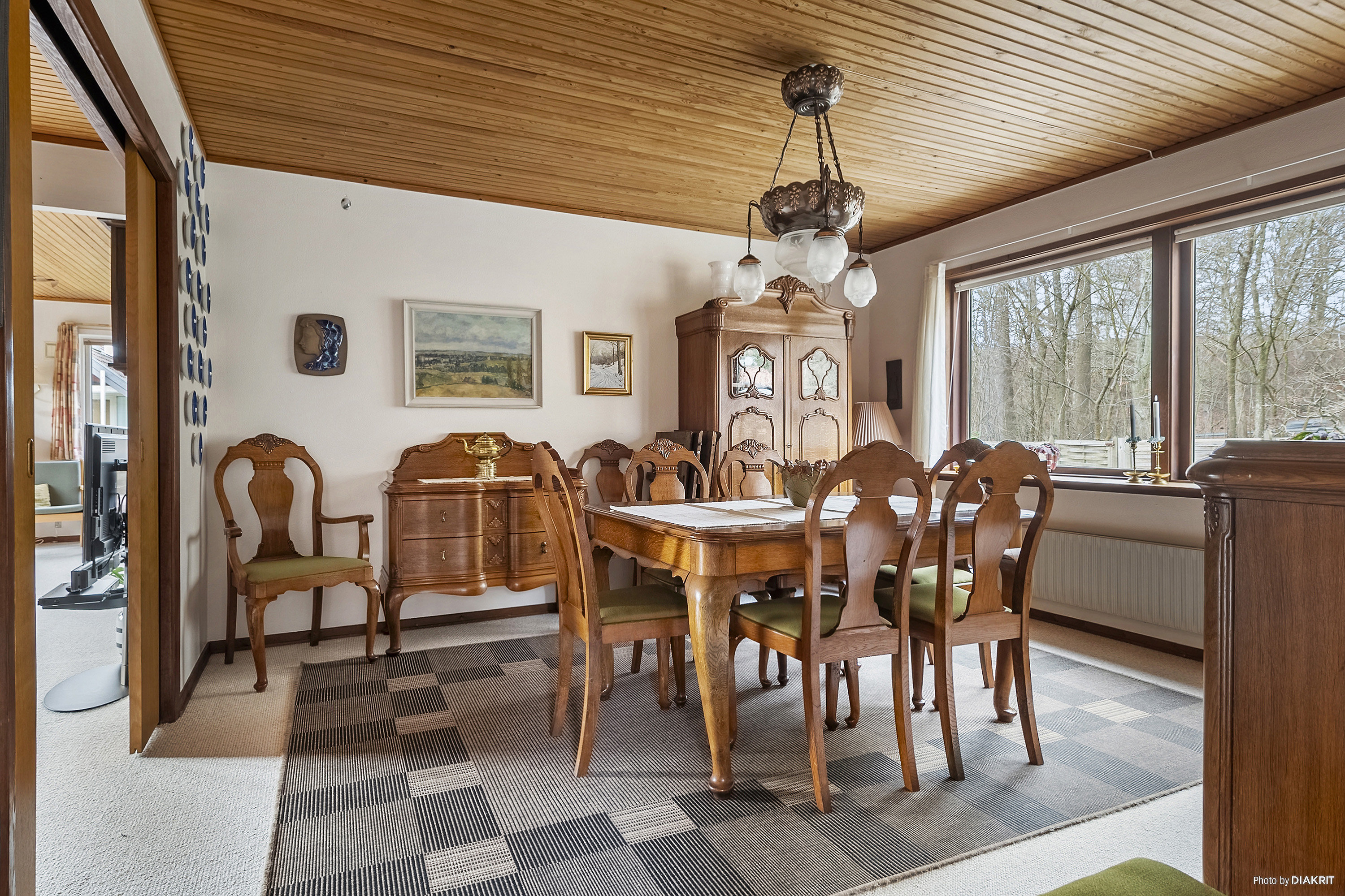 Fremhævet spisestue billede i fuldskærmstilstand. Billede af Vennelundsvej 20, 8300 Odder