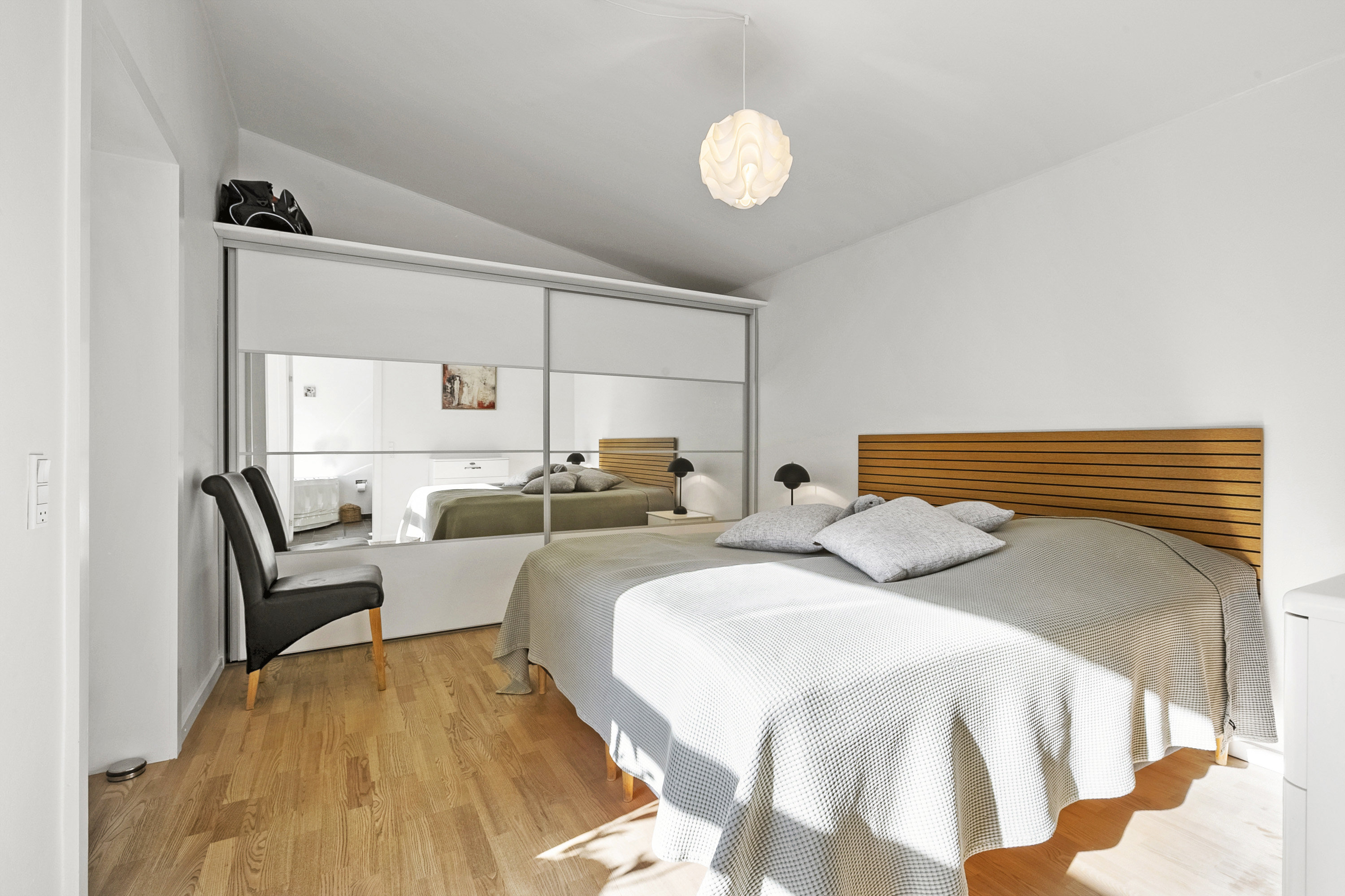 Fremhævet soveværelse billede i fuldskærmstilstand. Billede af Husholt 8, 6200 Aabenraa