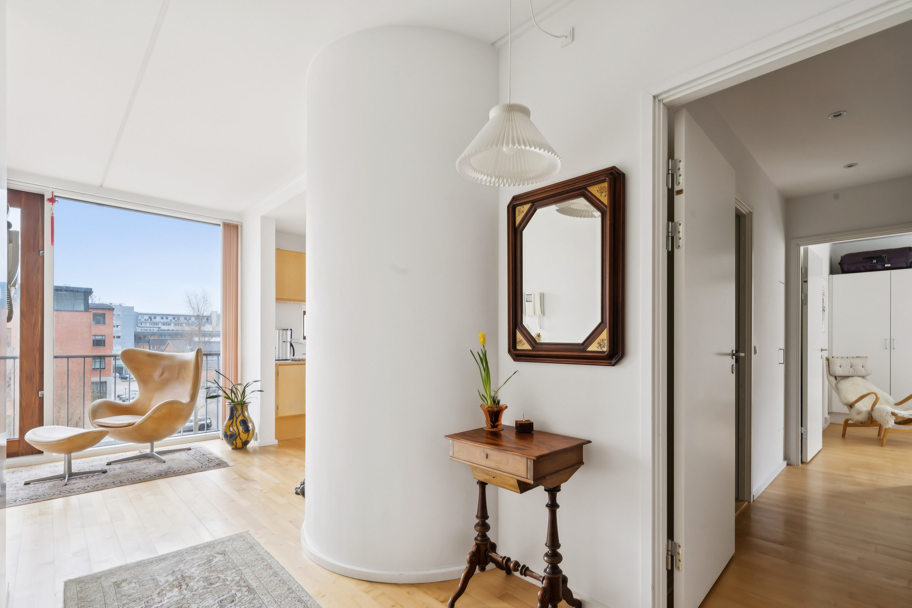 Fremhævet gang billede i fuldskærmstilstand. Billede af Islands Brygge 63A, 3. th., 2300 København S