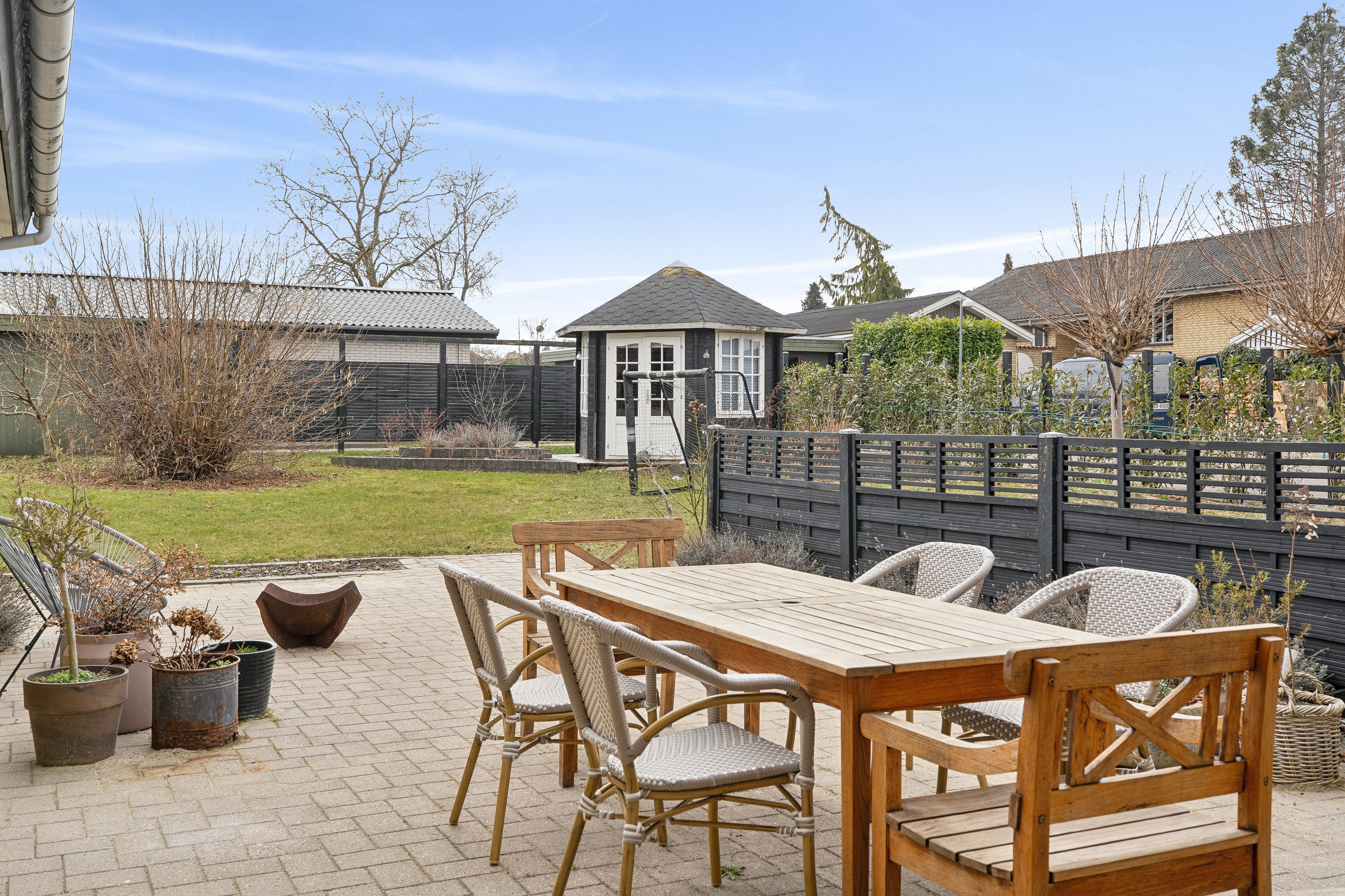 Fremhævet terrasse billede i fuldskærmstilstand. Billede af Egelyvej 6, 4720 Præstø