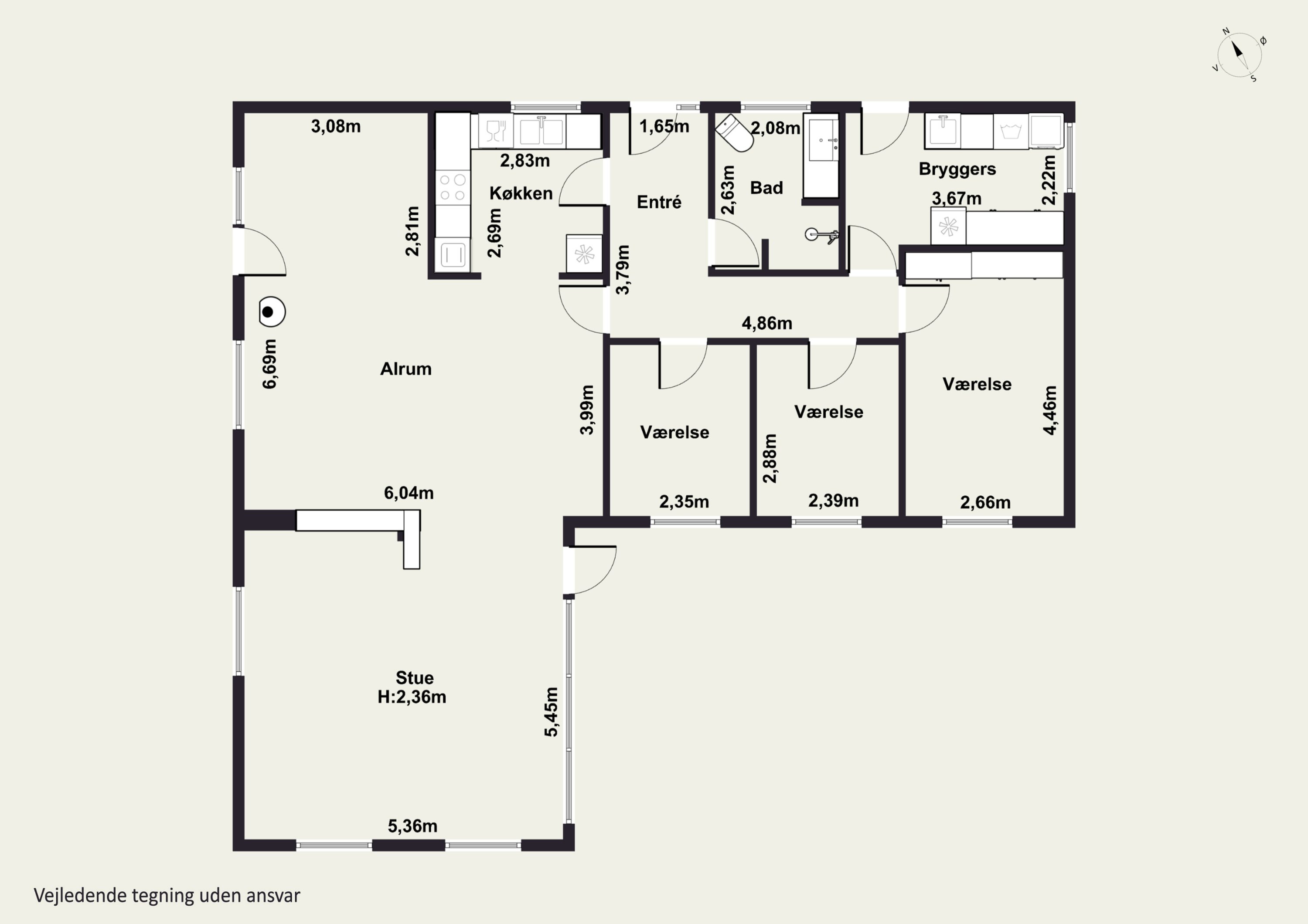 Plantegninger billede af Egelyvej 6, 4720 Præstø