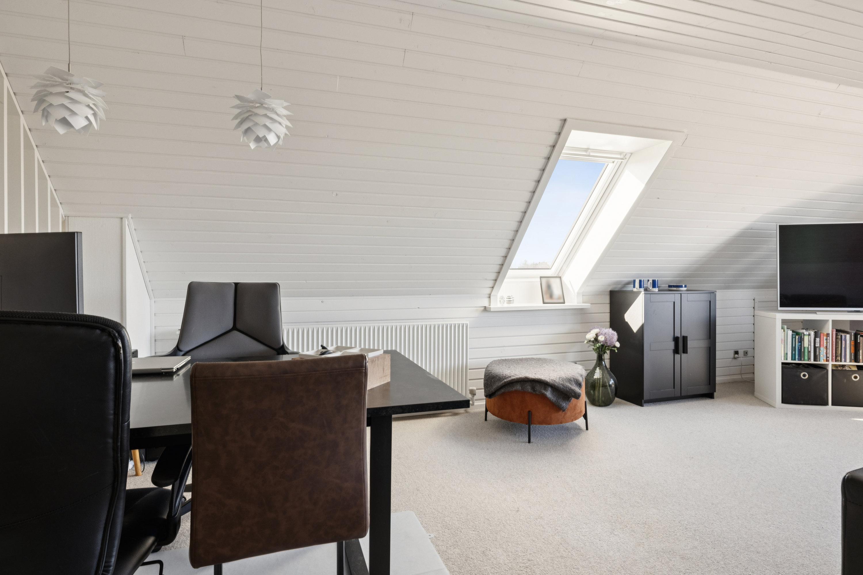 Fremhævet stue billede i fuldskærmstilstand. Billede af Egevænget 21, 7850 Stoholm Jyll