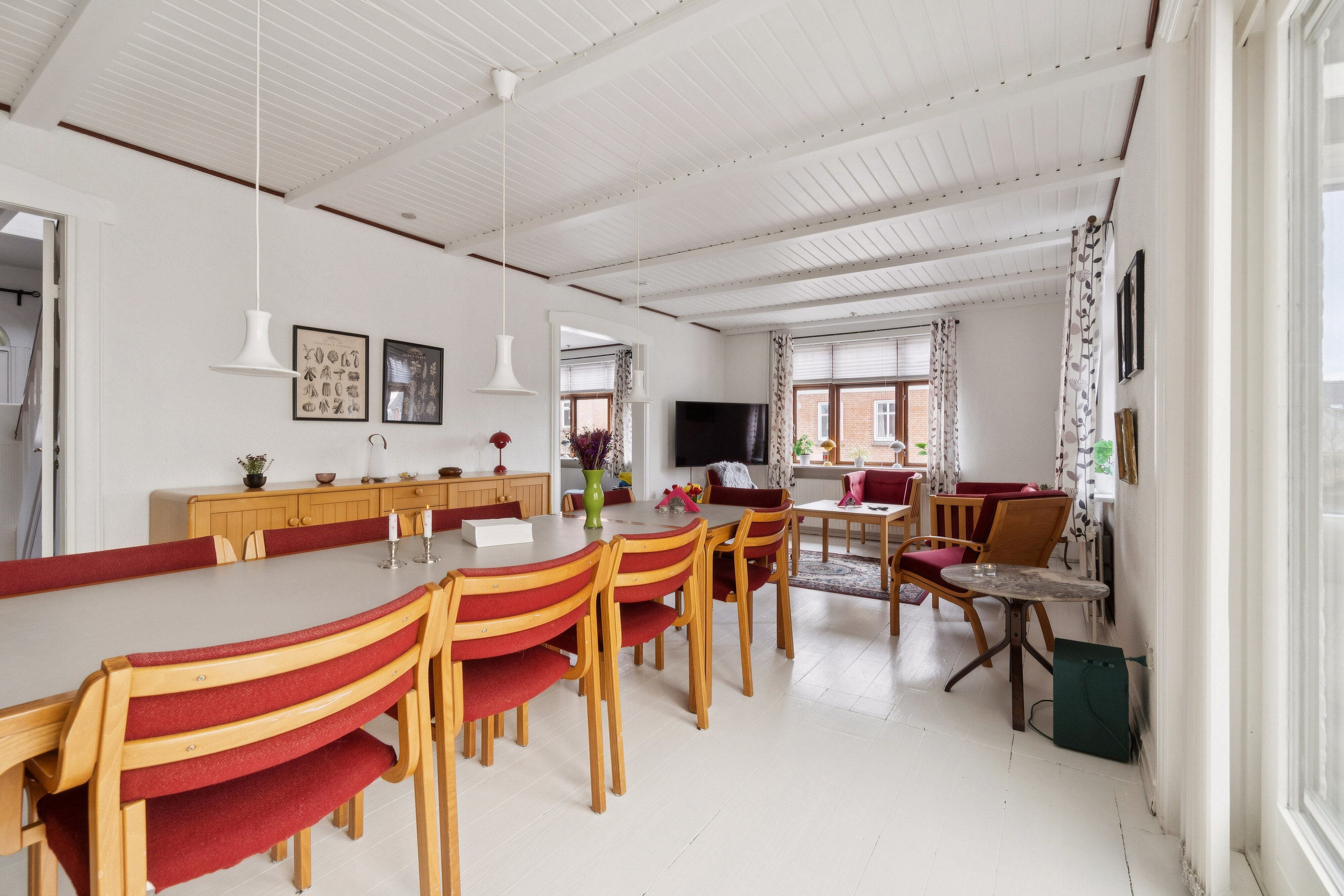 Fremhævet spisestue billede i fuldskærmstilstand. Billede af Stationsvej 7, 7755 Bedsted Thy