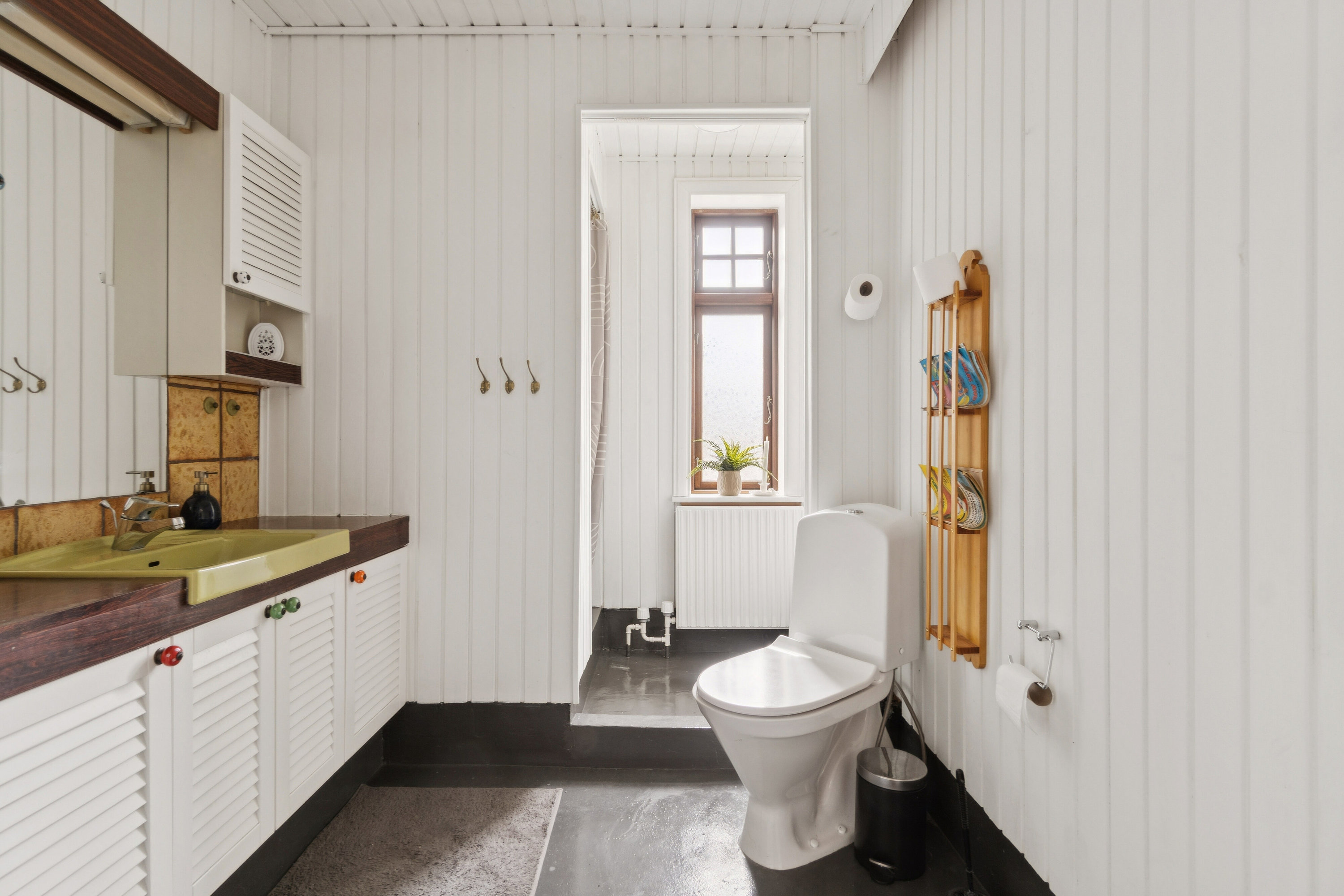 Fremhævet badeværelse billede i fuldskærmstilstand. Billede af Stationsvej 7, 7755 Bedsted Thy