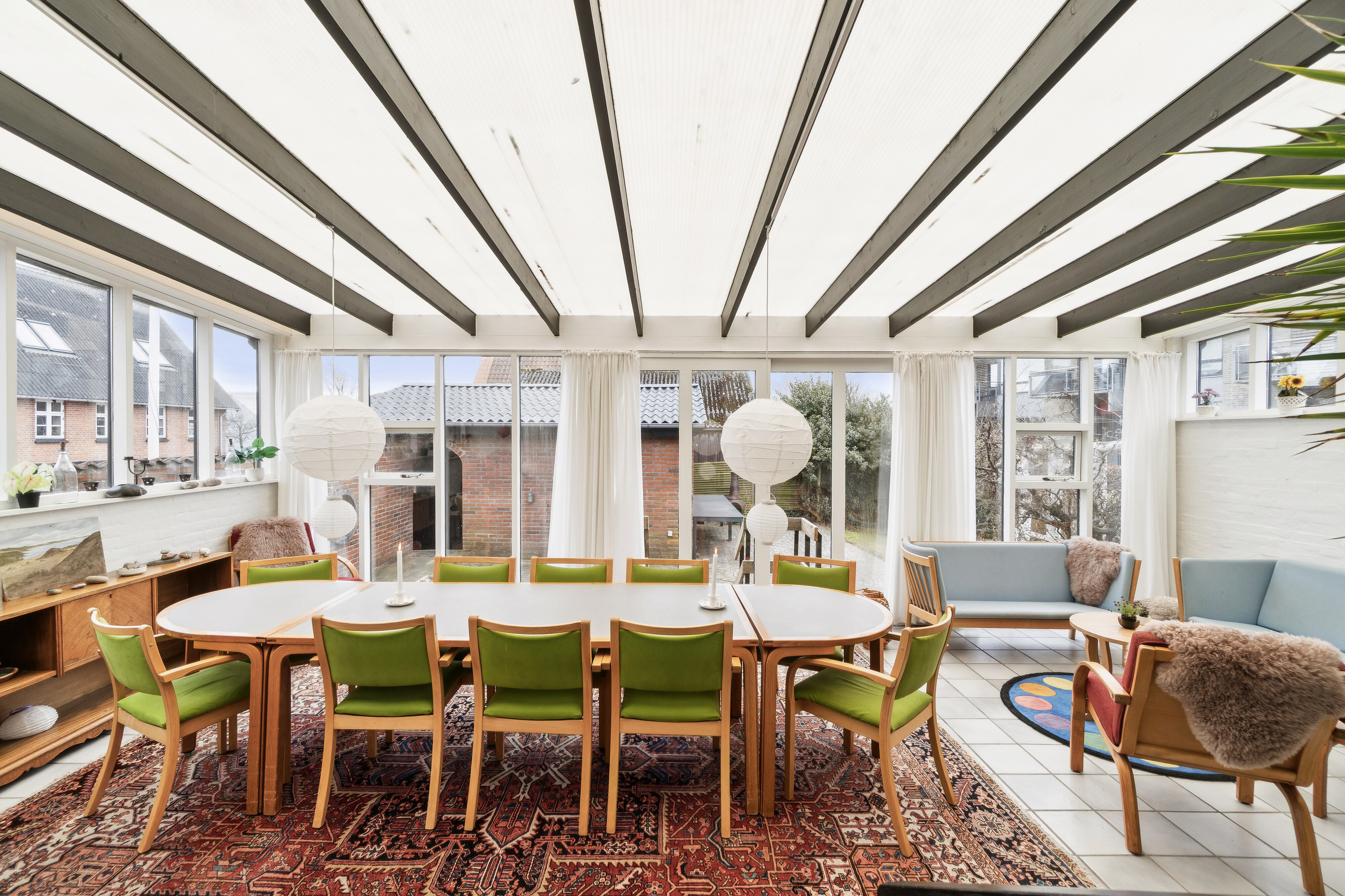 Fremhævet terrasse billede i fuldskærmstilstand. Billede af Stationsvej 7, 7755 Bedsted Thy