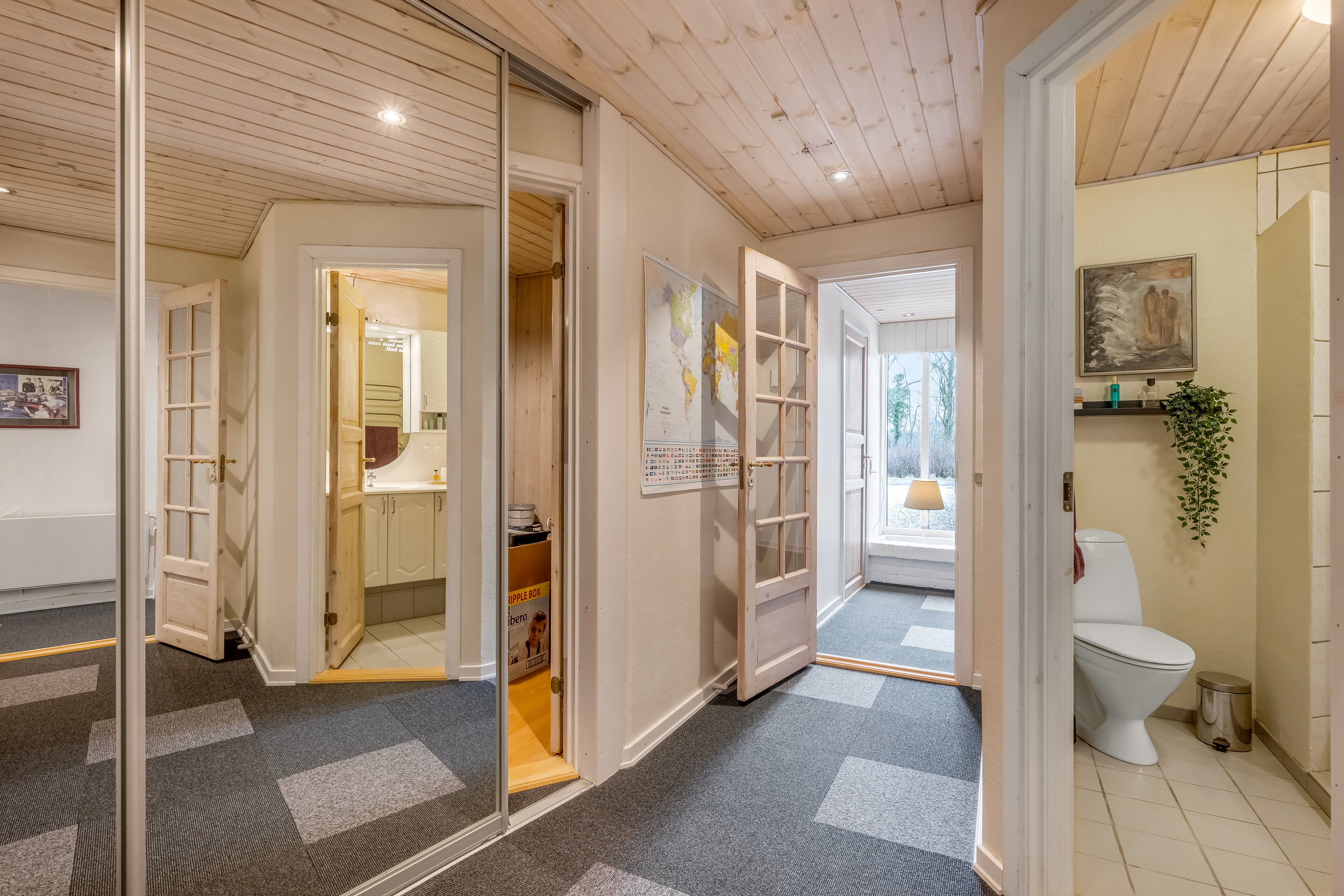 Fremhævet gang billede i fuldskærmstilstand. Billede af Astrupvej 1, Hee, 6950 Ringkøbing