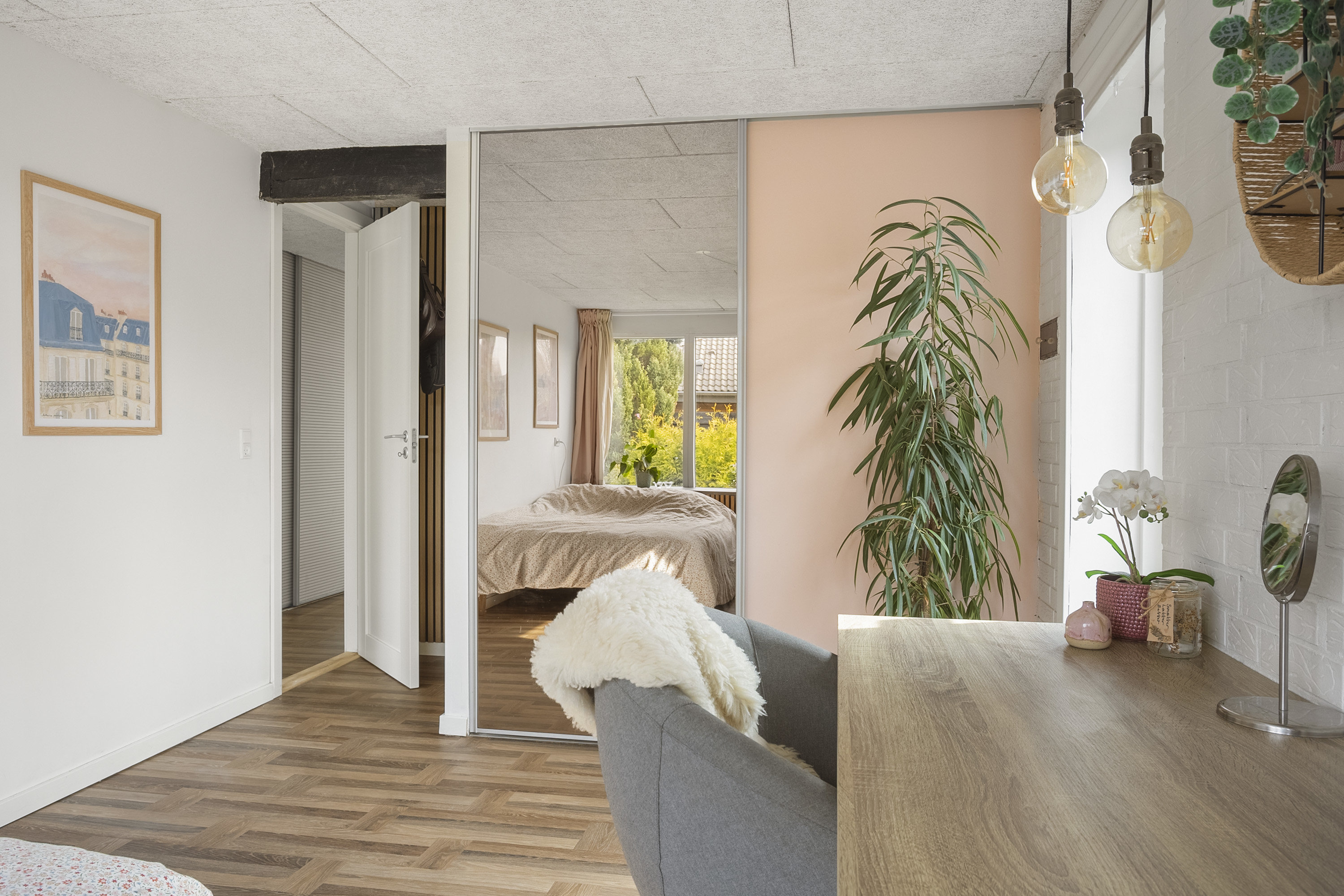 Fremhævet soveværelse billede i fuldskærmstilstand. Billede af Rolighedsvej 8, 6600 Vejen