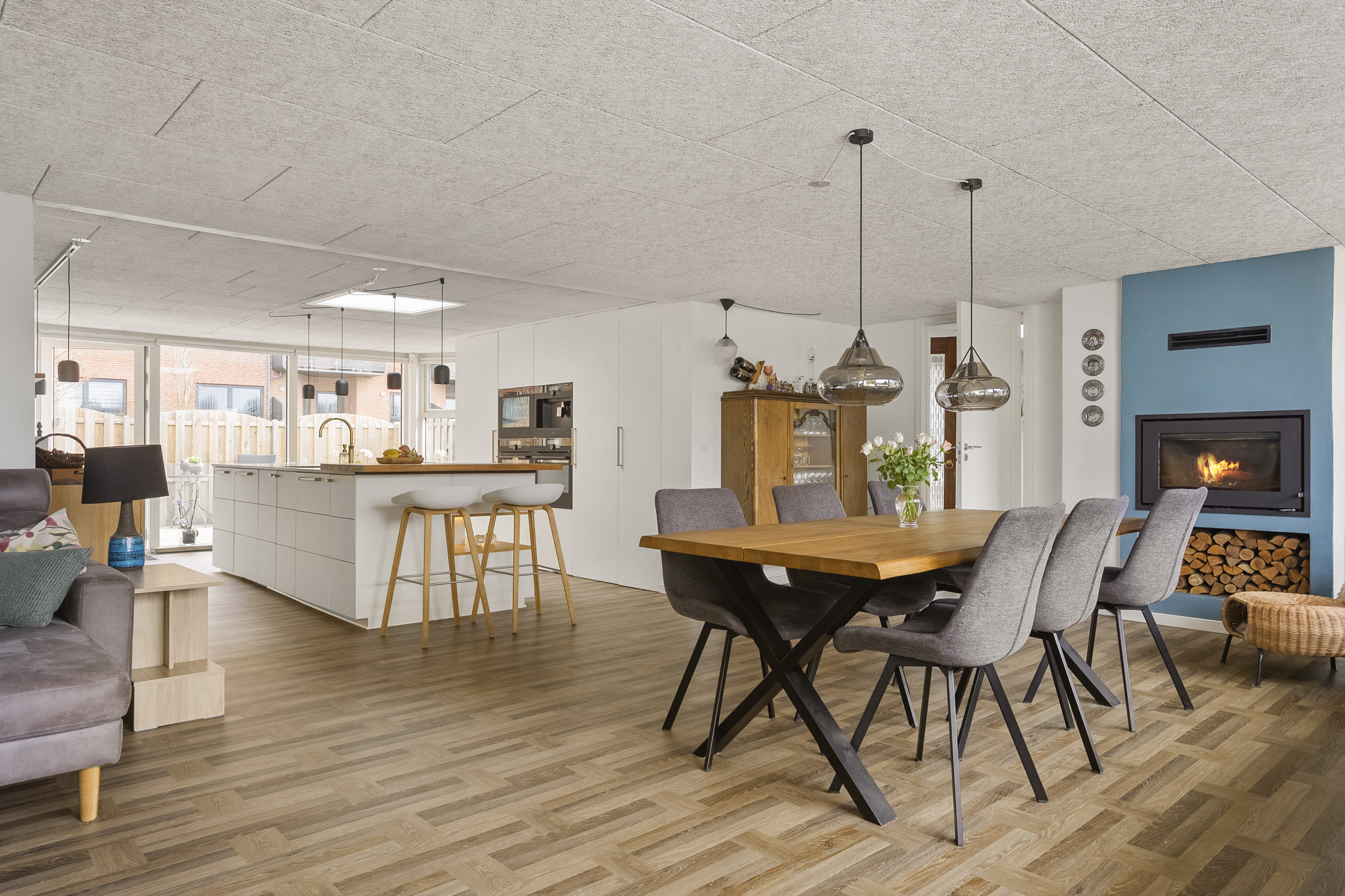 Fremhævet spisestue billede i fuldskærmstilstand. Billede af Rolighedsvej 8, 6600 Vejen