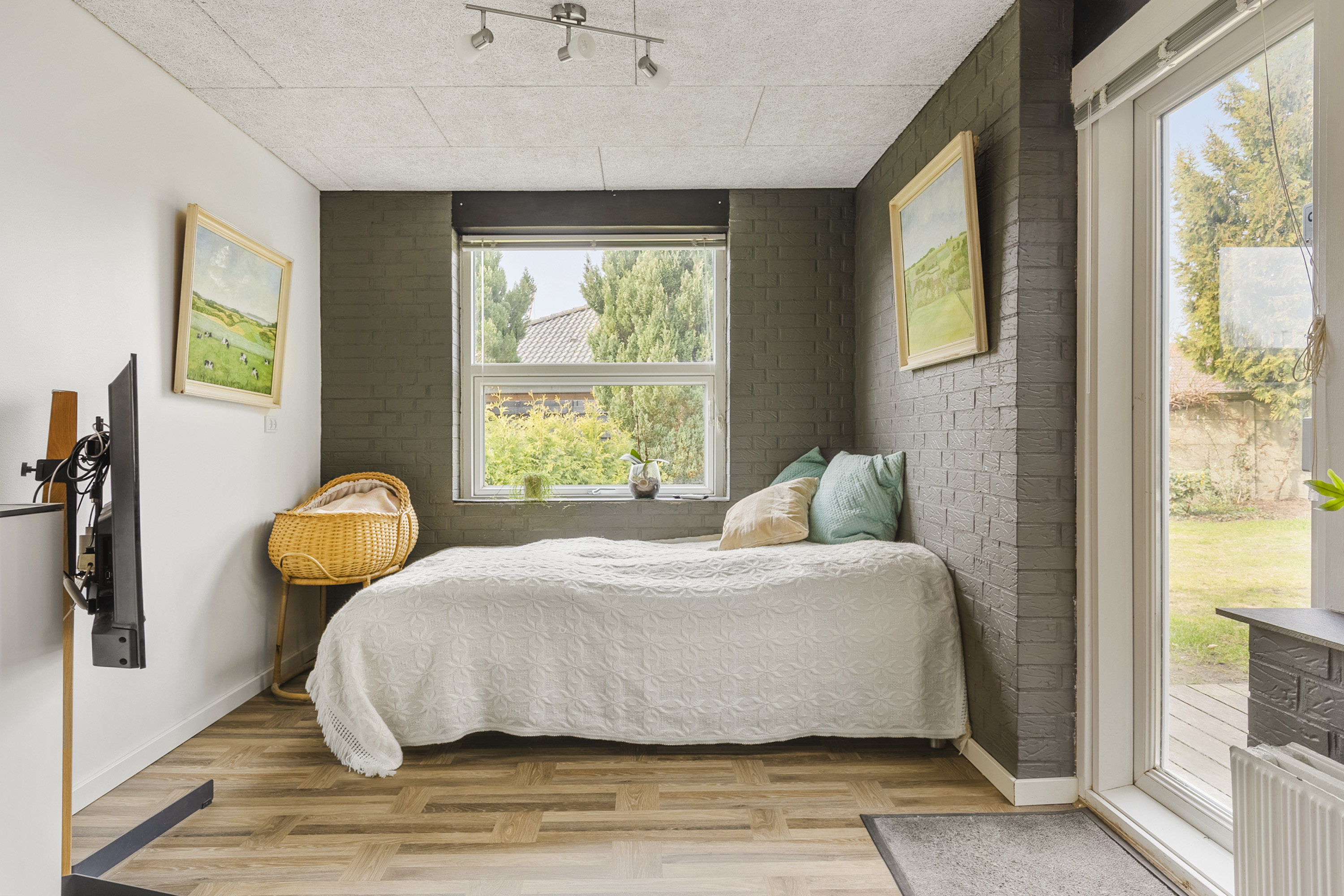 Fremhævet soveværelse billede i fuldskærmstilstand. Billede af Rolighedsvej 8, 6600 Vejen