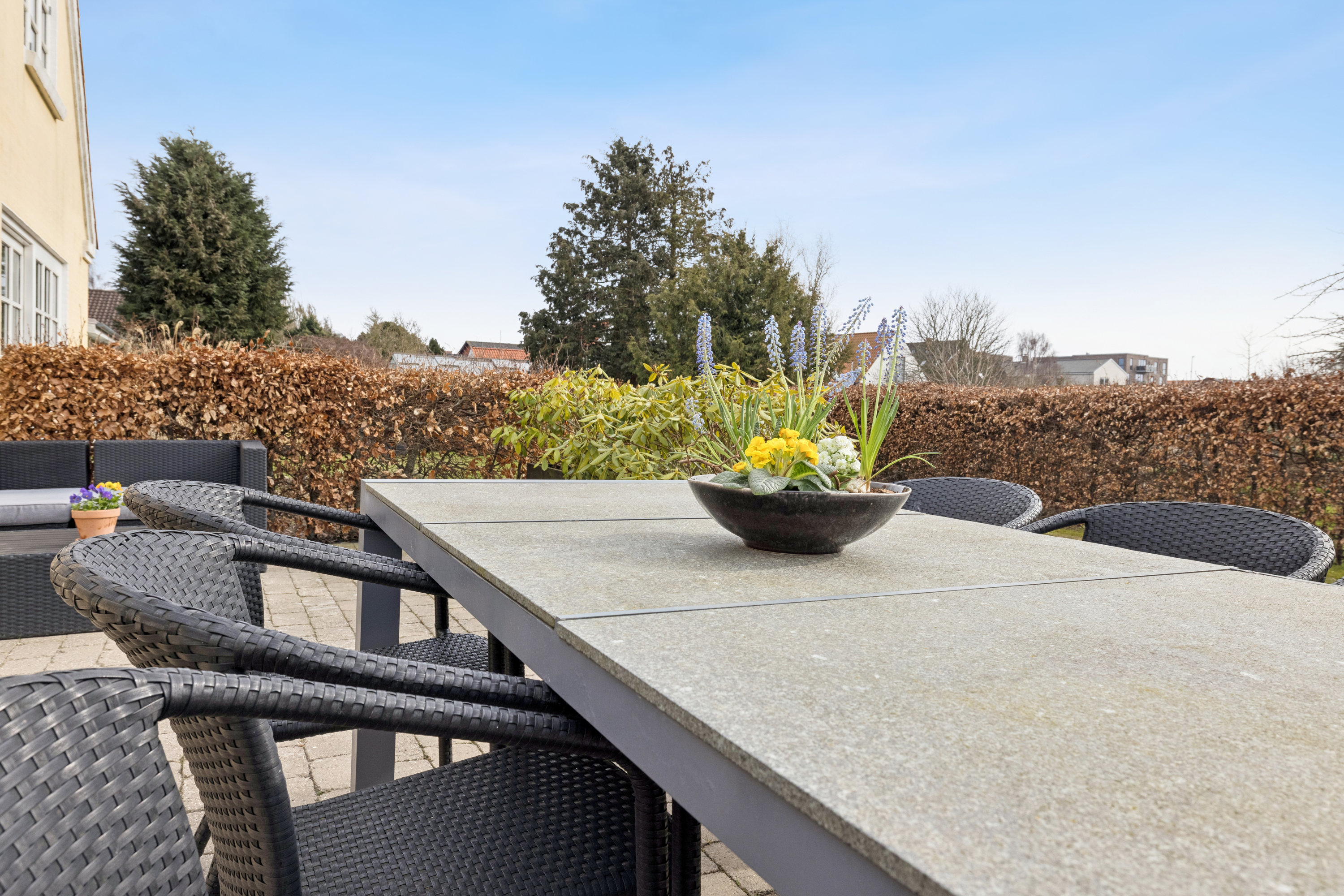 Fremhævet terrasse billede i fuldskærmstilstand. Billede af Vibevej 8, 8410 Rønde