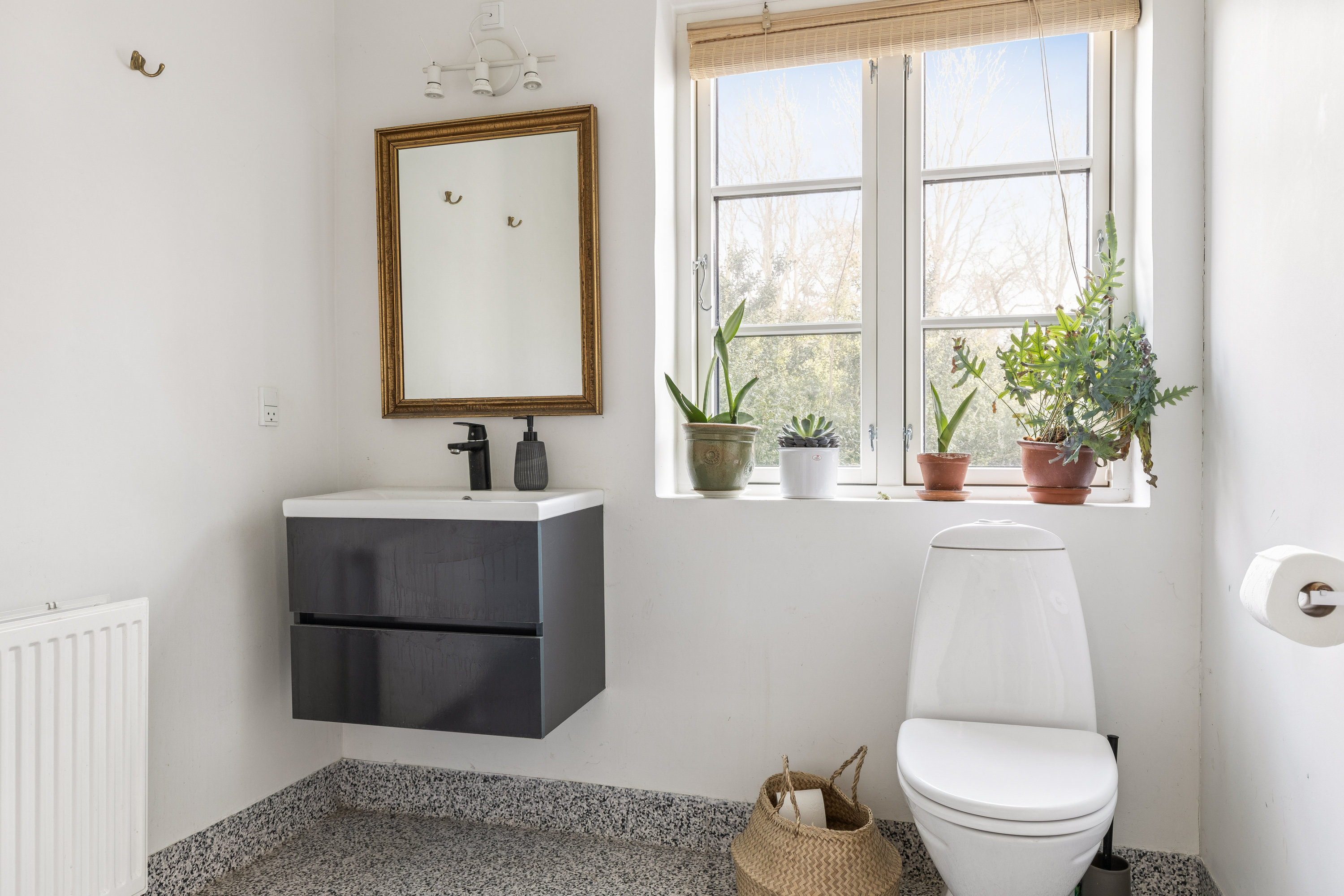 Fremhævet toilet billede i fuldskærmstilstand. Billede af Landevejen 19, Drusebjerg, 4520 Svinninge